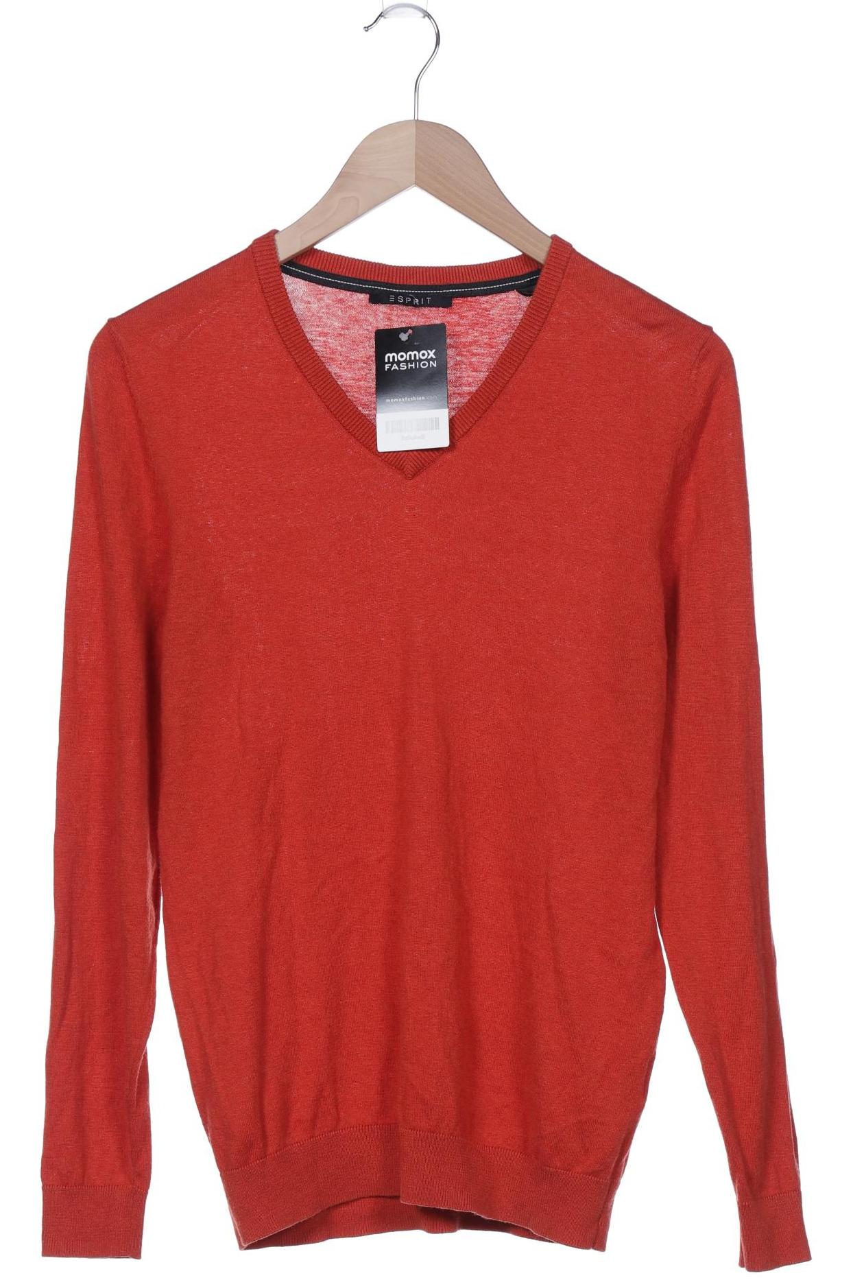 

Esprit Herren Pullover, orange, Gr. 46