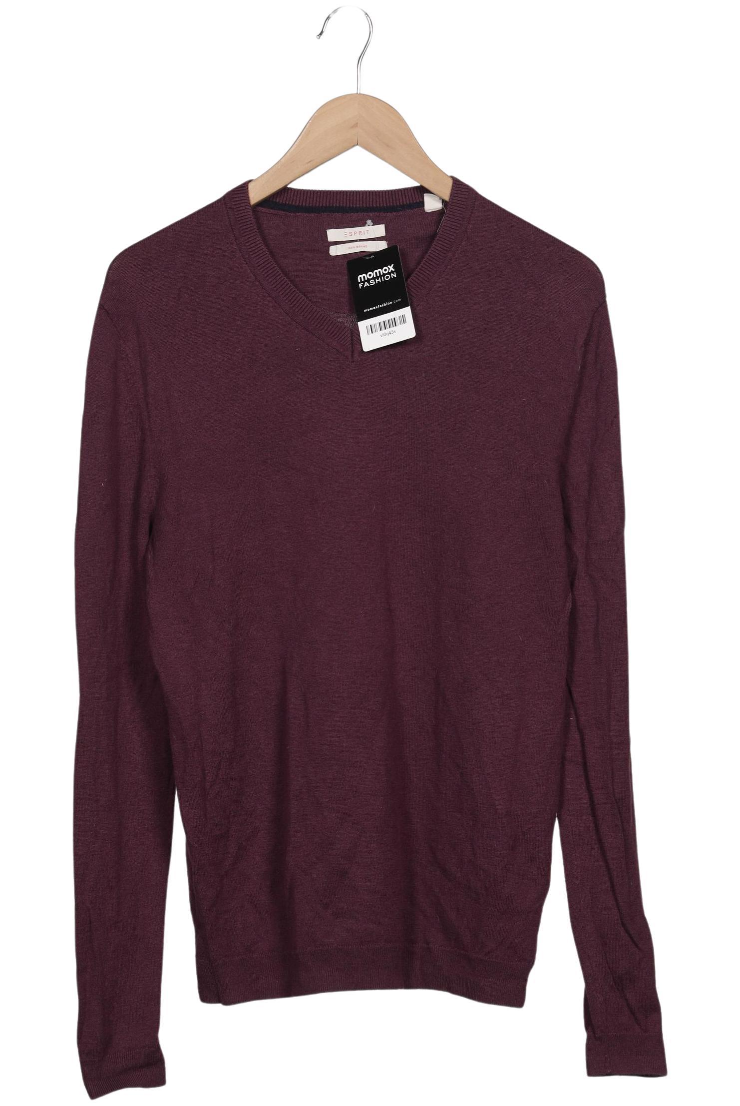 

Esprit Herren Pullover, bordeaux, Gr. 48