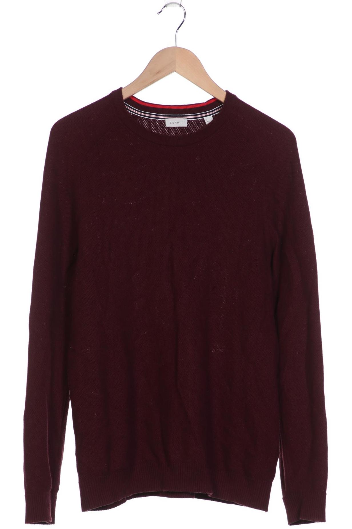 

Esprit Herren Pullover, bordeaux, Gr. 52