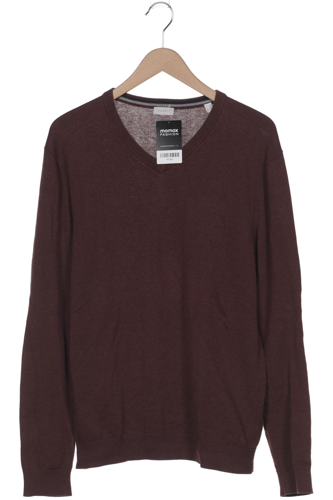 

Esprit Herren Pullover, bordeaux, Gr. 52