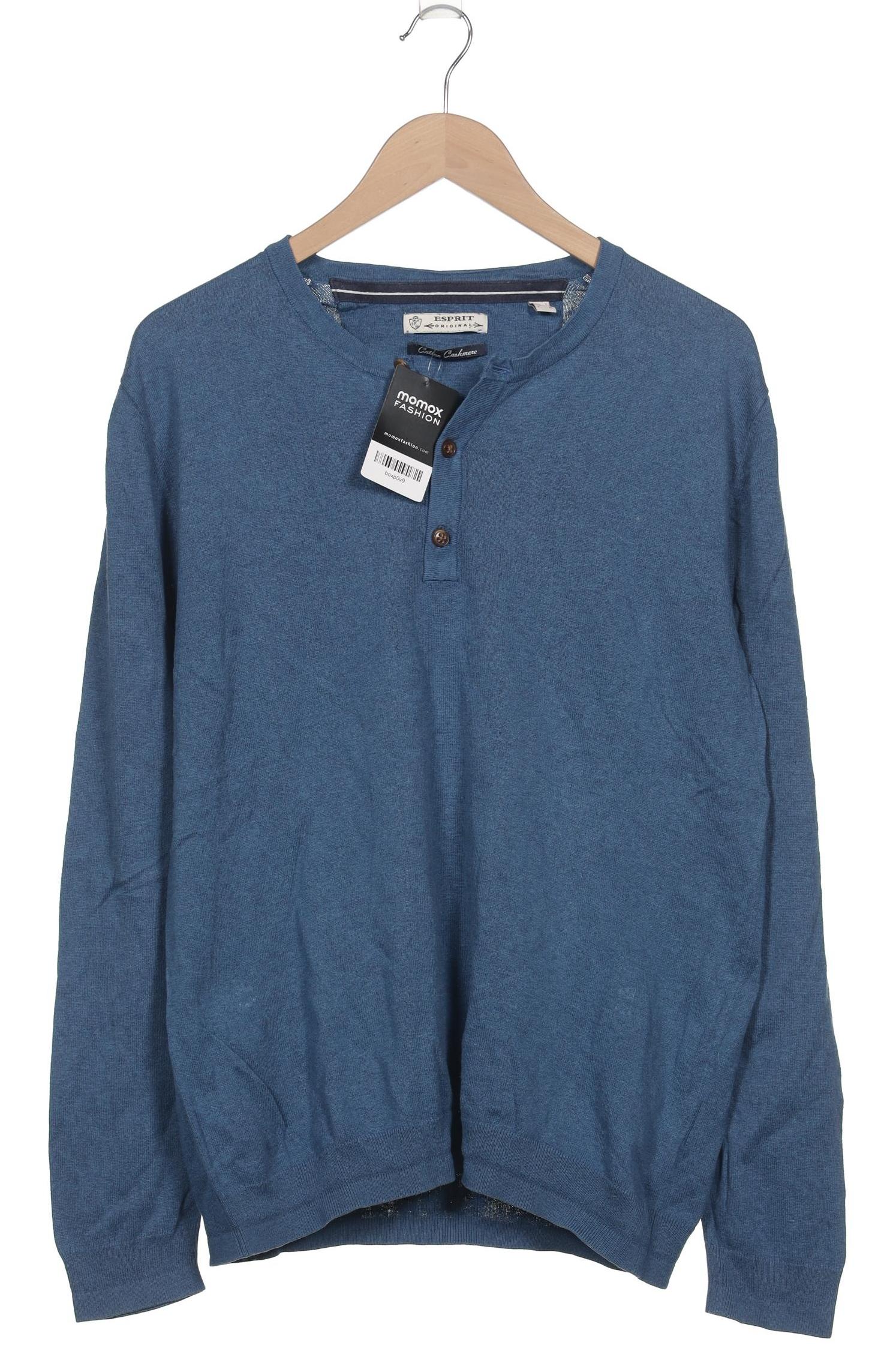 

Esprit Herren Pullover, blau, Gr. 52