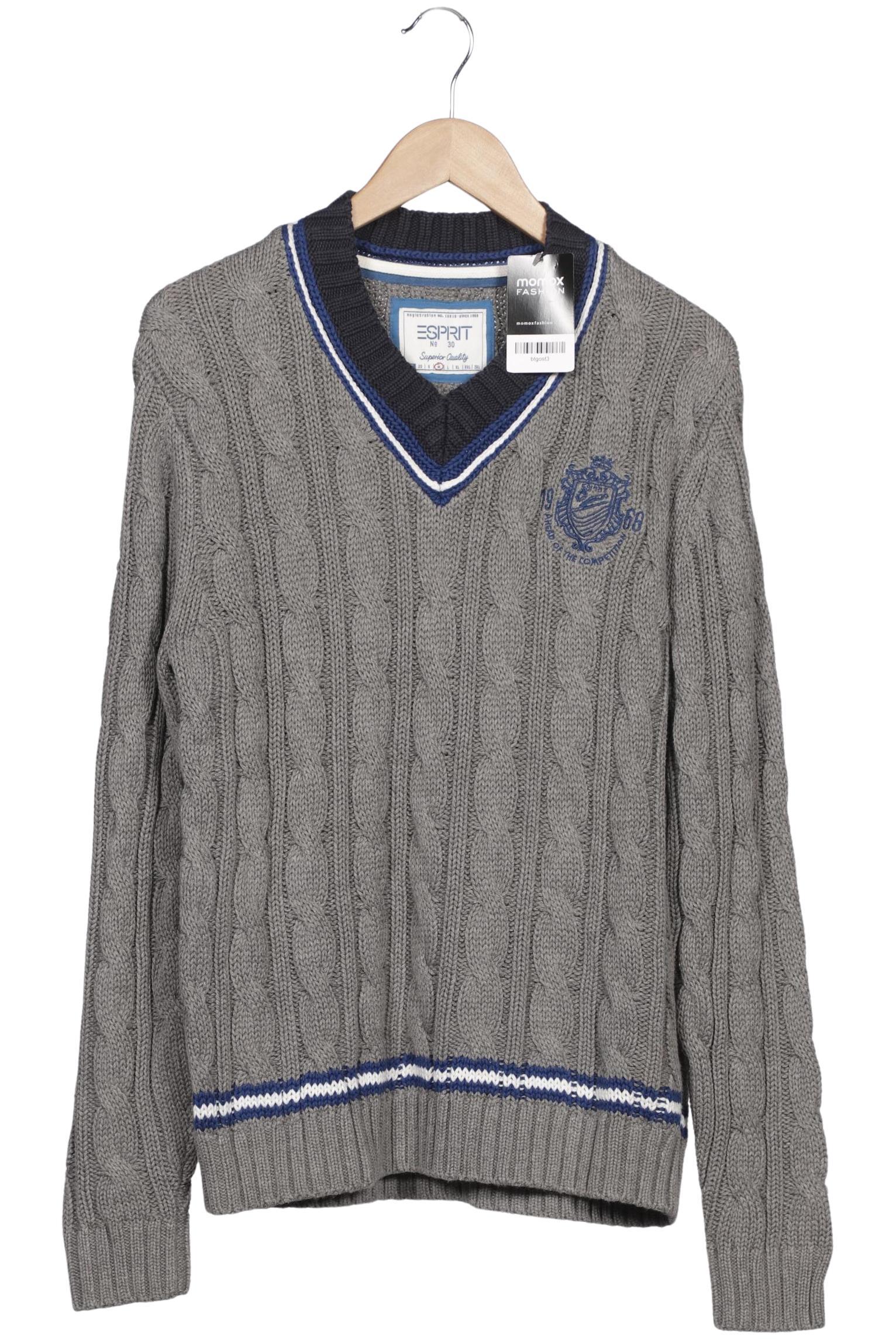 

Esprit Herren Pullover, grau, Gr. 48