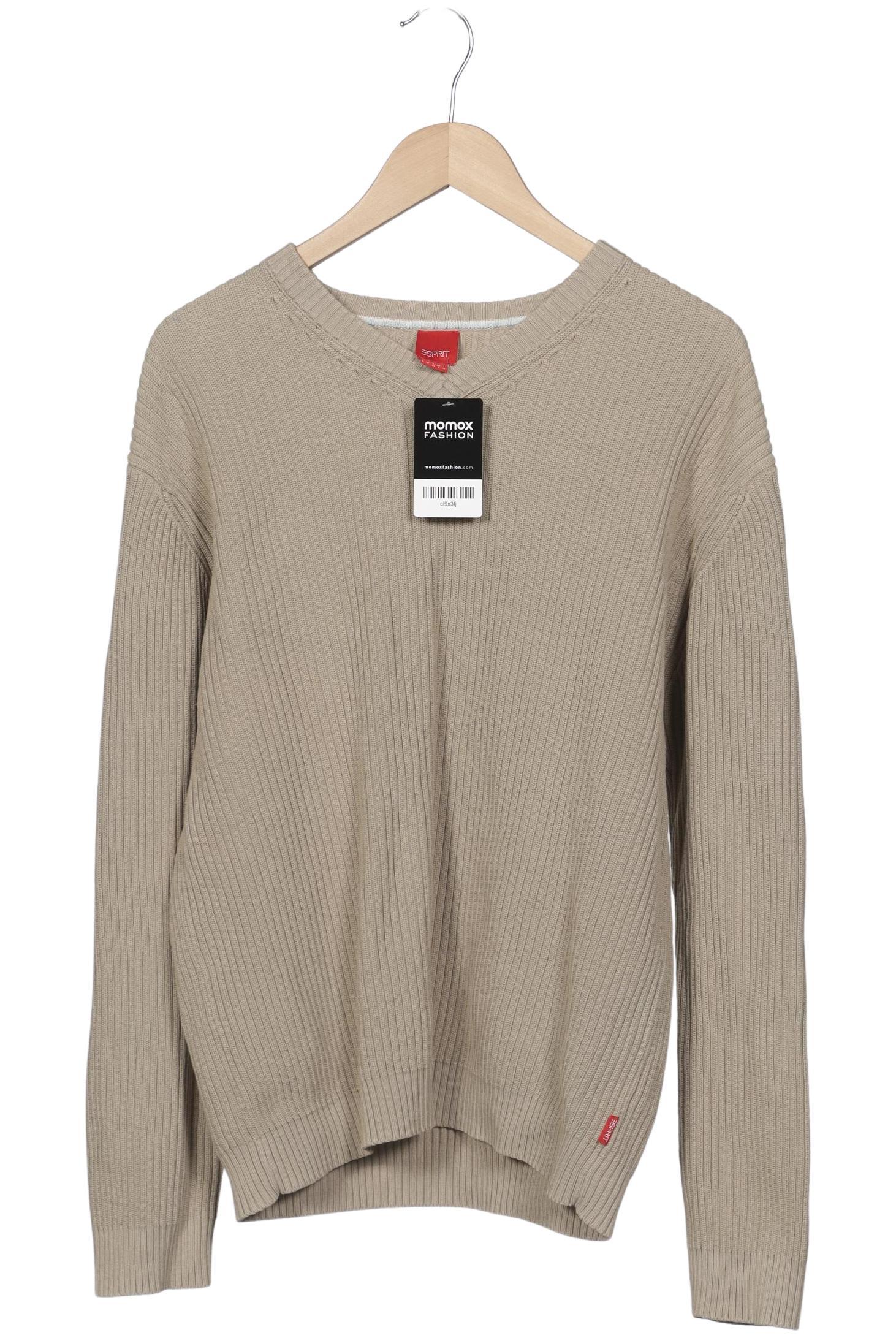 

Esprit Herren Pullover, beige, Gr. 52