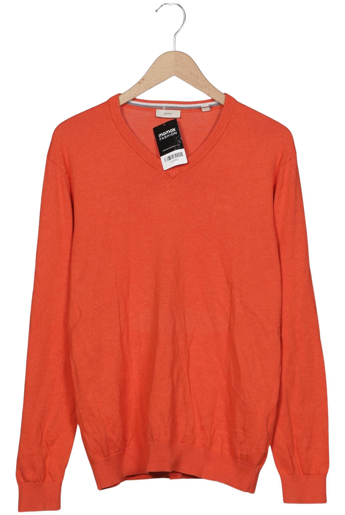 

Esprit Herren Pullover, orange, Gr. 52