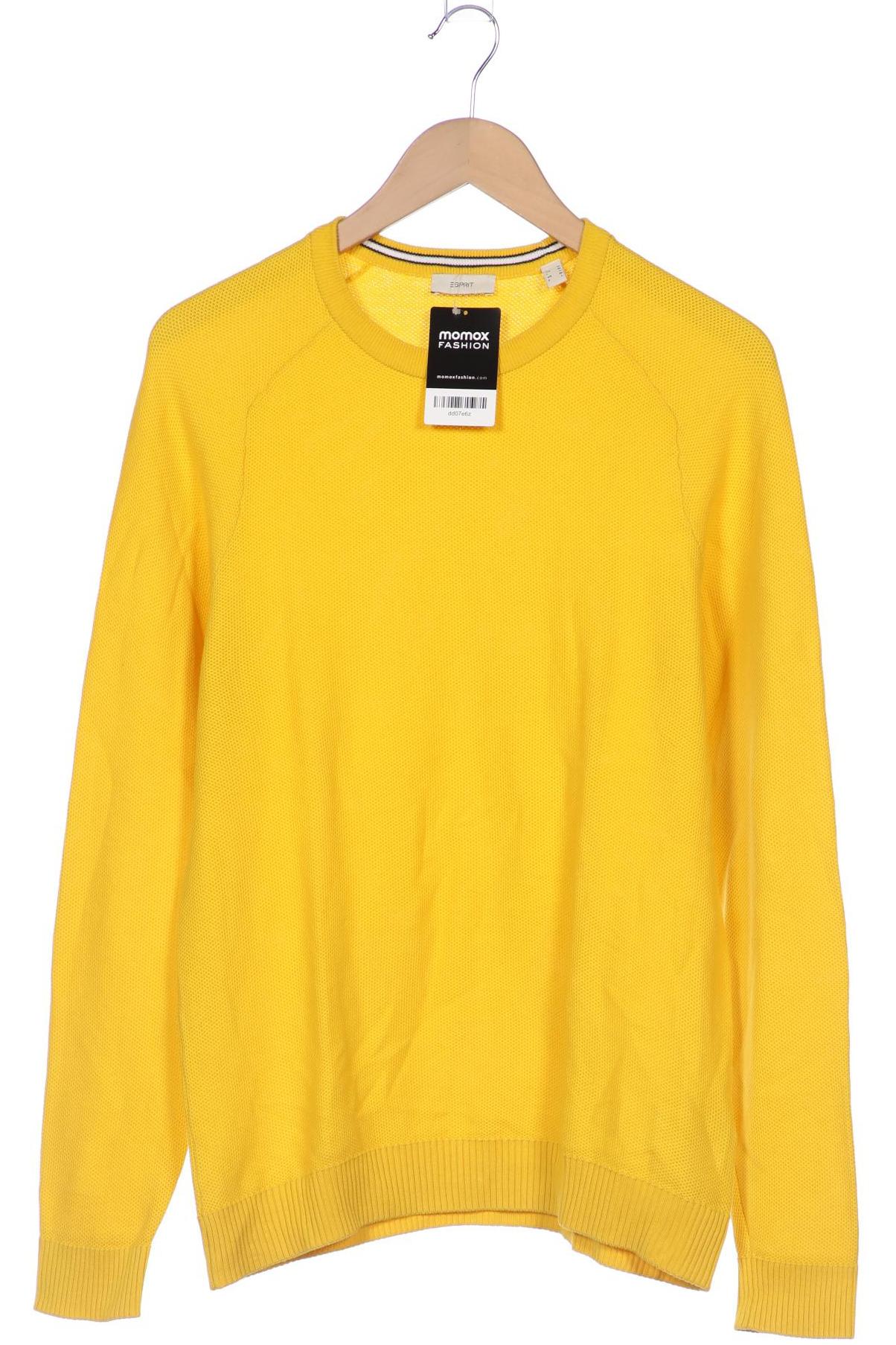 

Esprit Herren Pullover, gelb, Gr. 48