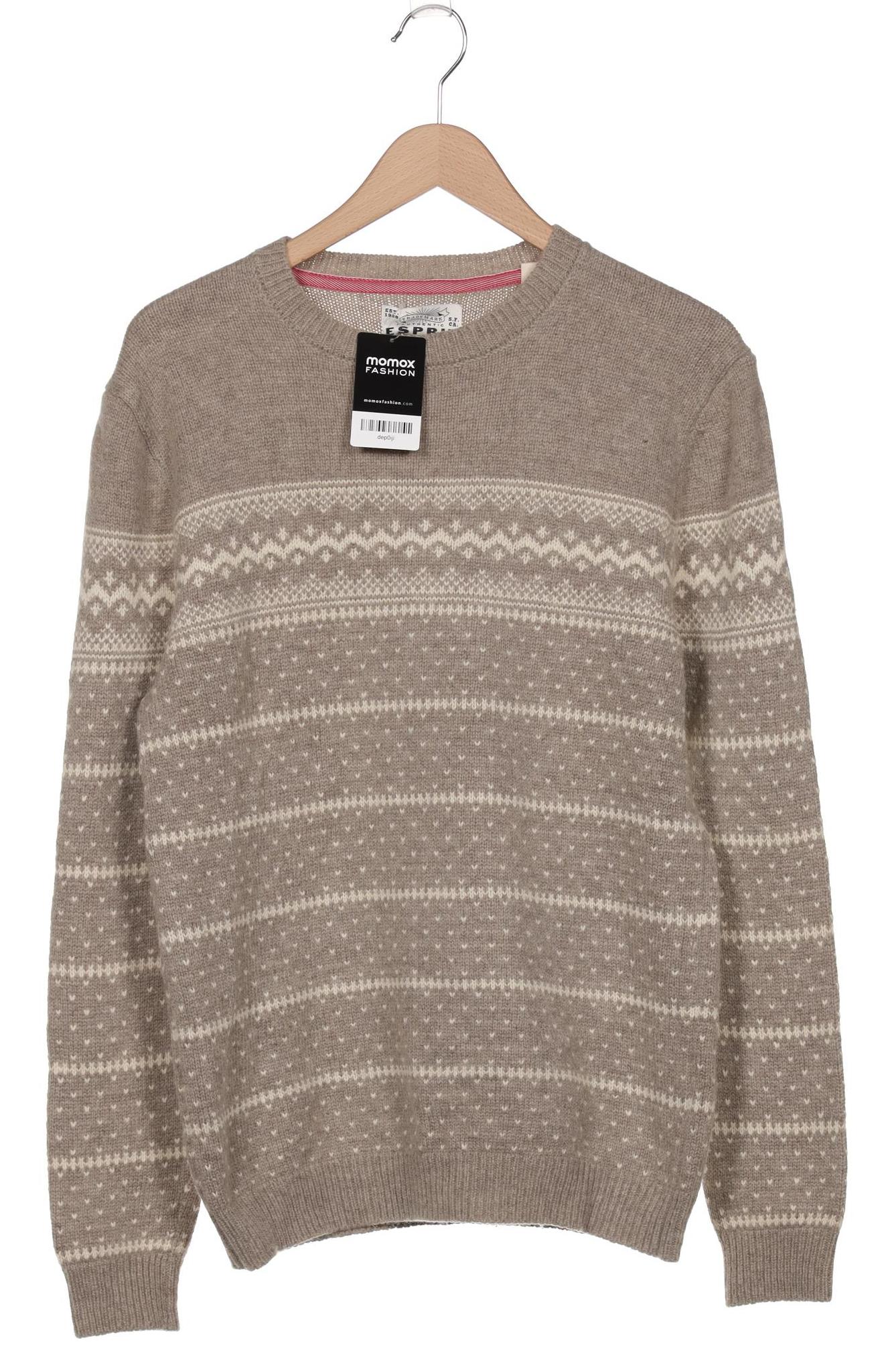 

Esprit Herren Pullover, beige, Gr. 52