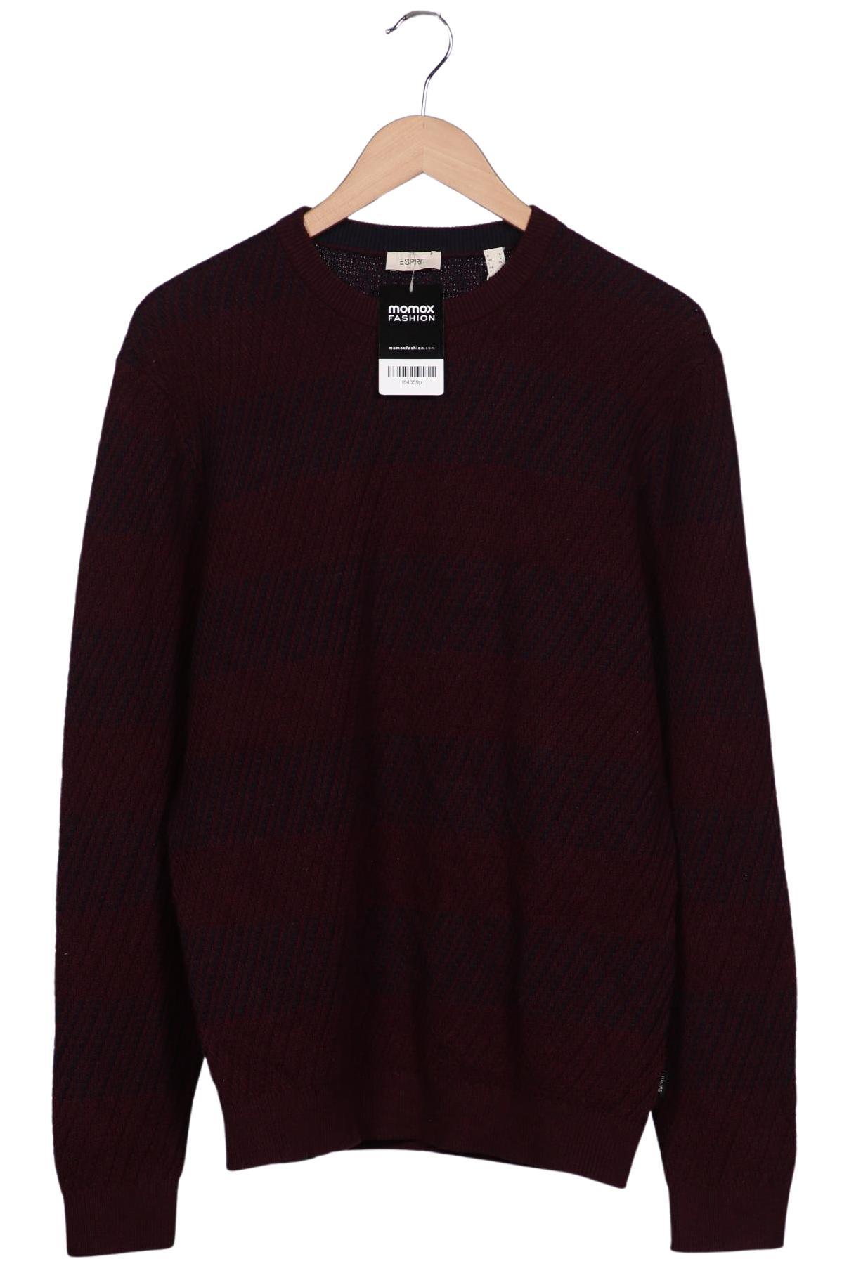 

Esprit Herren Pullover, bordeaux, Gr. 52