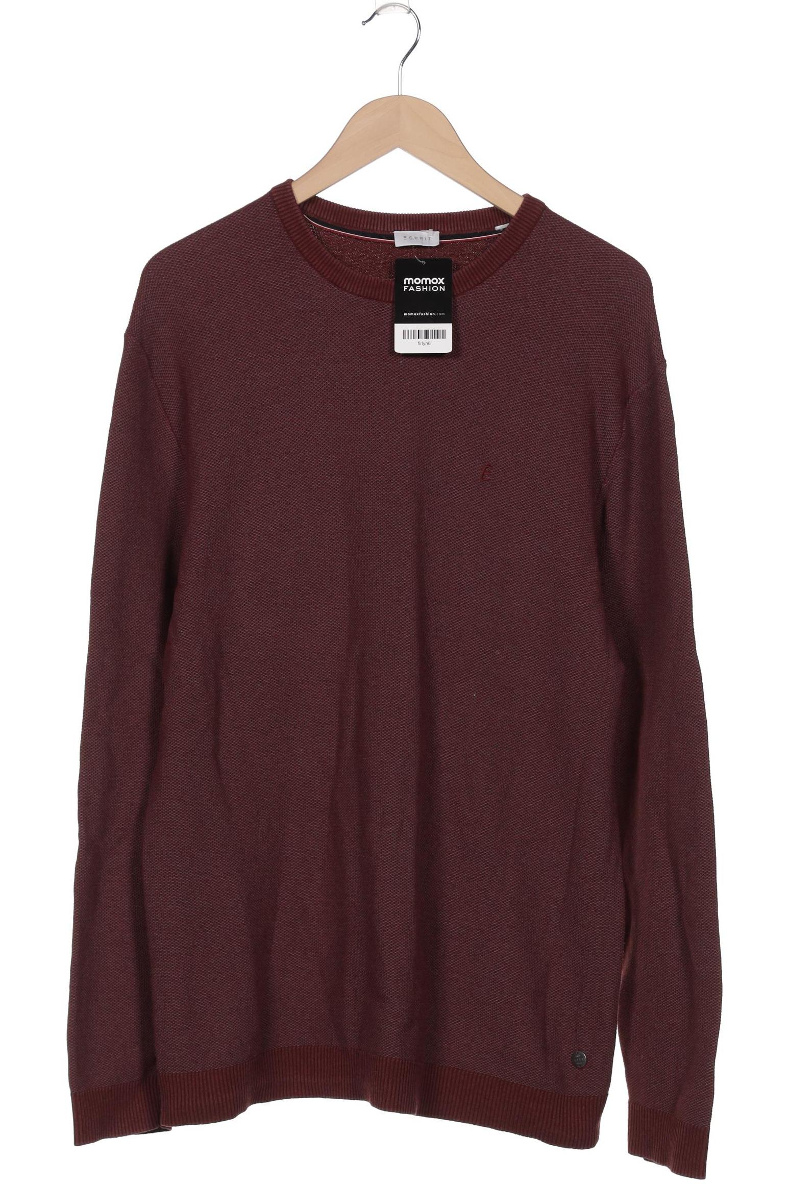 

Esprit Herren Pullover, bordeaux, Gr. 56