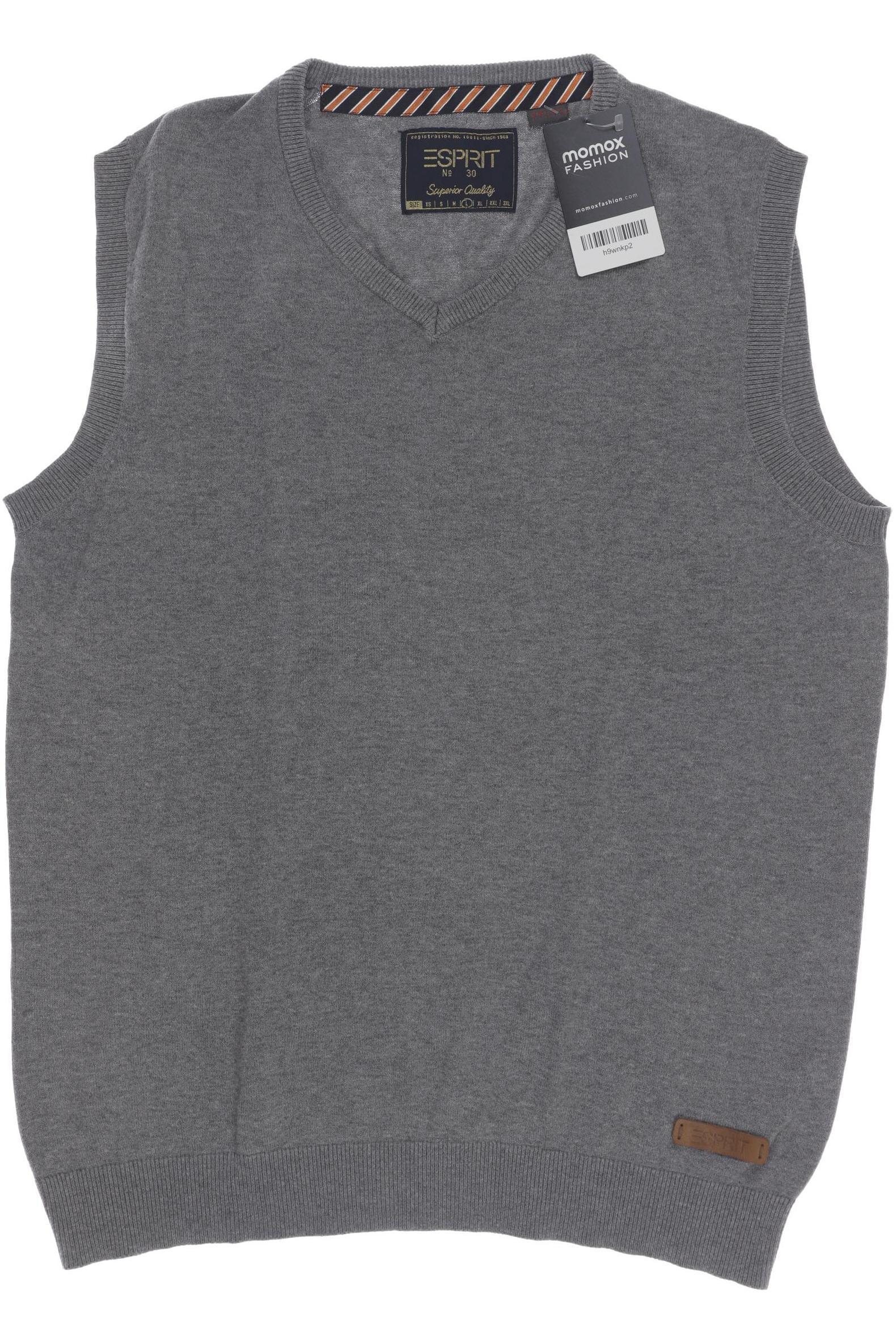 

Esprit Herren Pullover, grau, Gr. 52