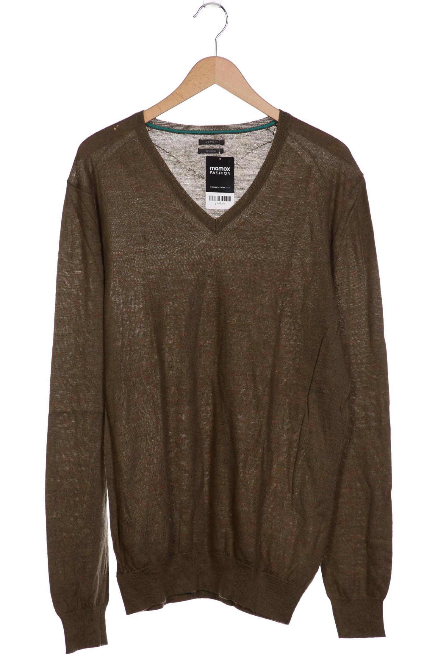 

Esprit Herren Pullover, grün, Gr. 56