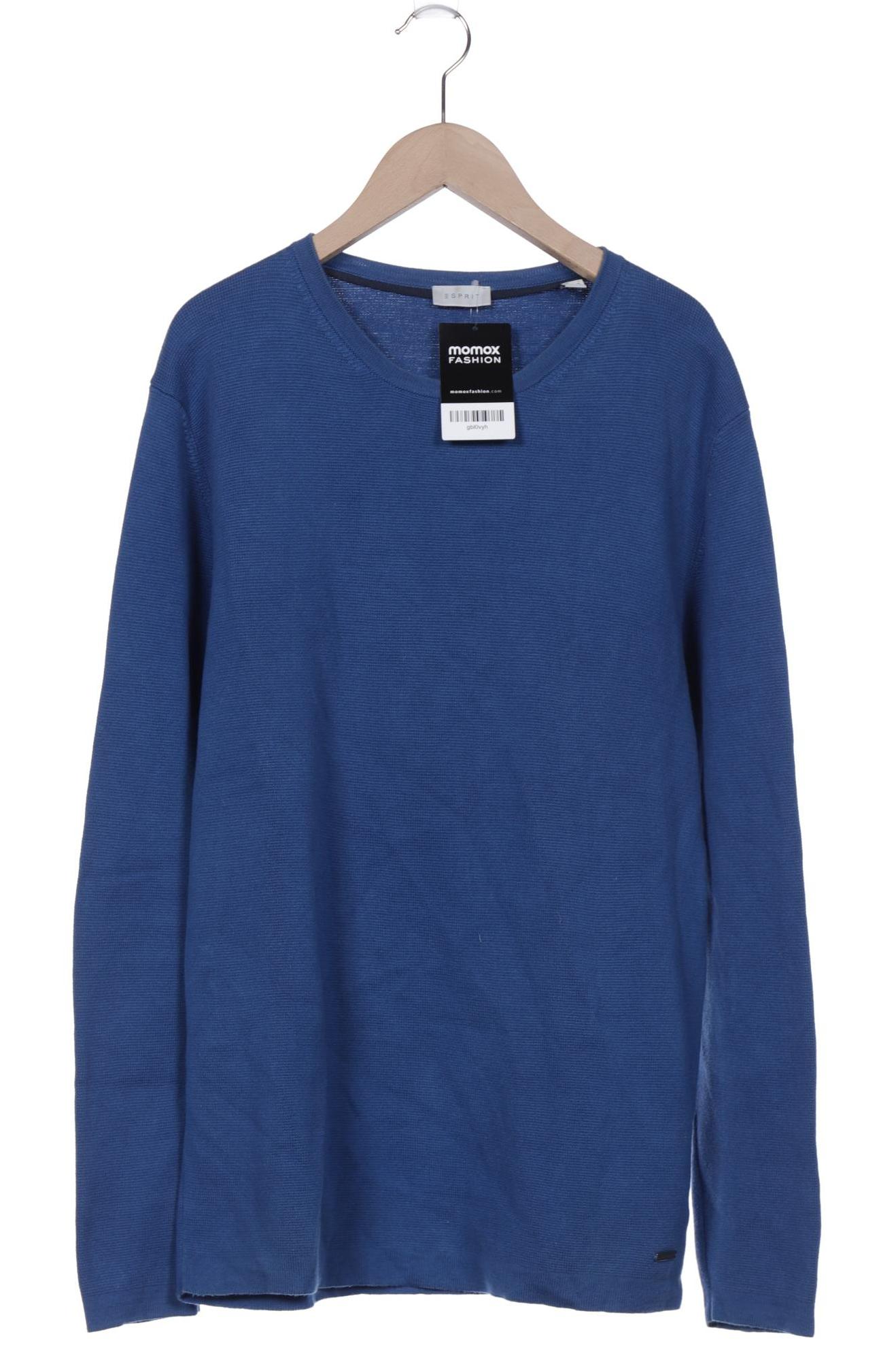 

Esprit Herren Pullover, blau, Gr. 52