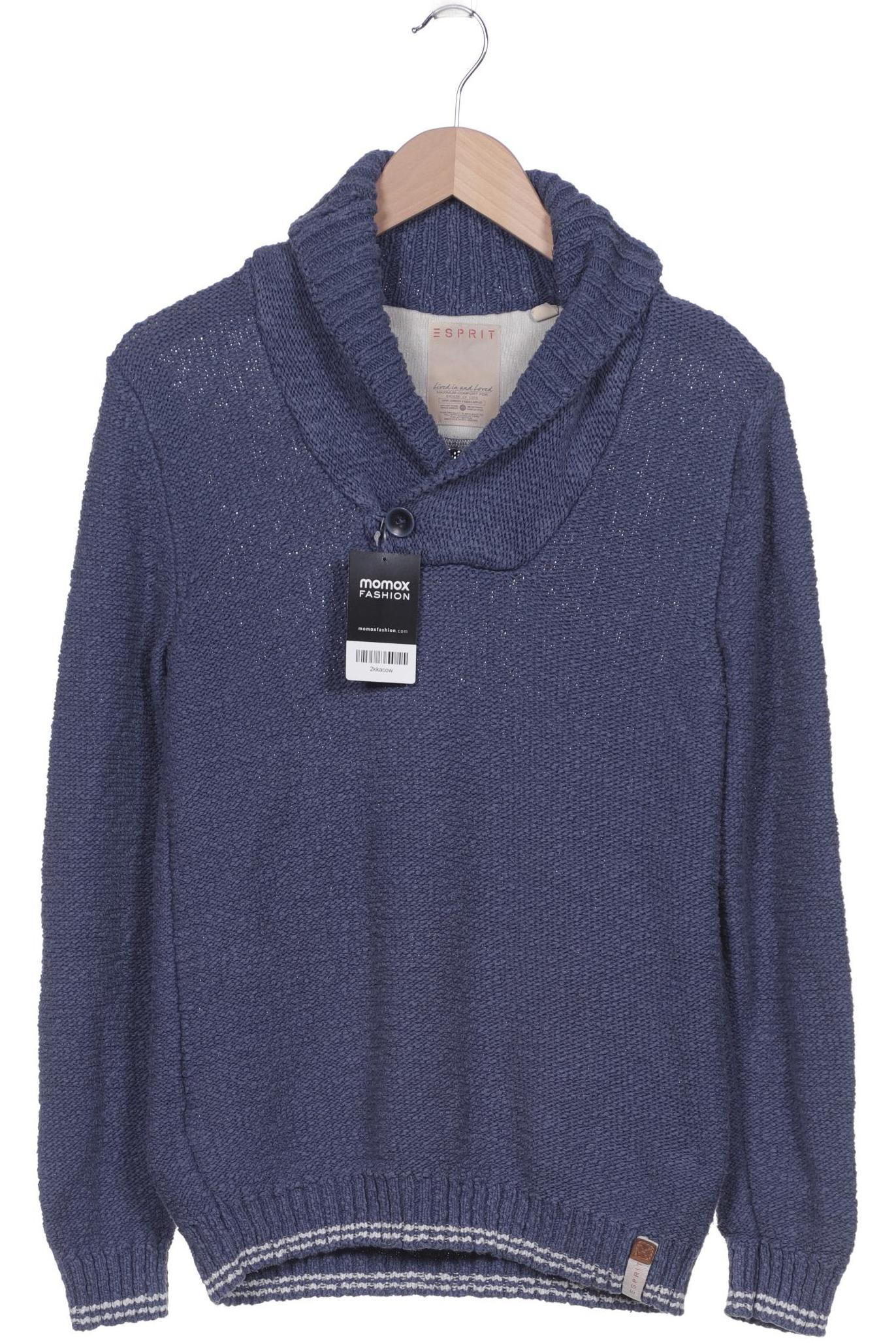 

Esprit Herren Pullover, blau, Gr. 48