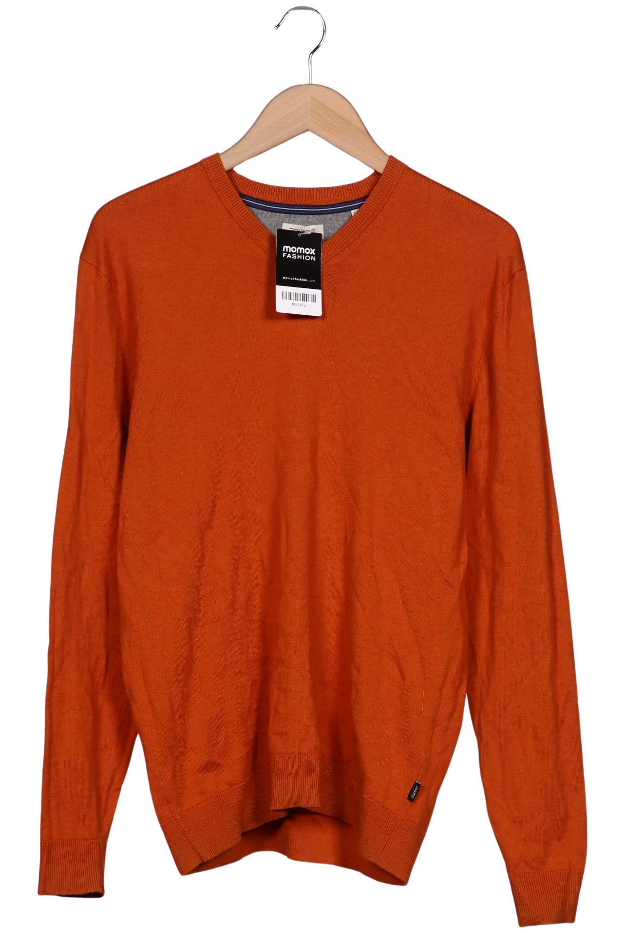 

Esprit Herren Pullover, orange, Gr. 52
