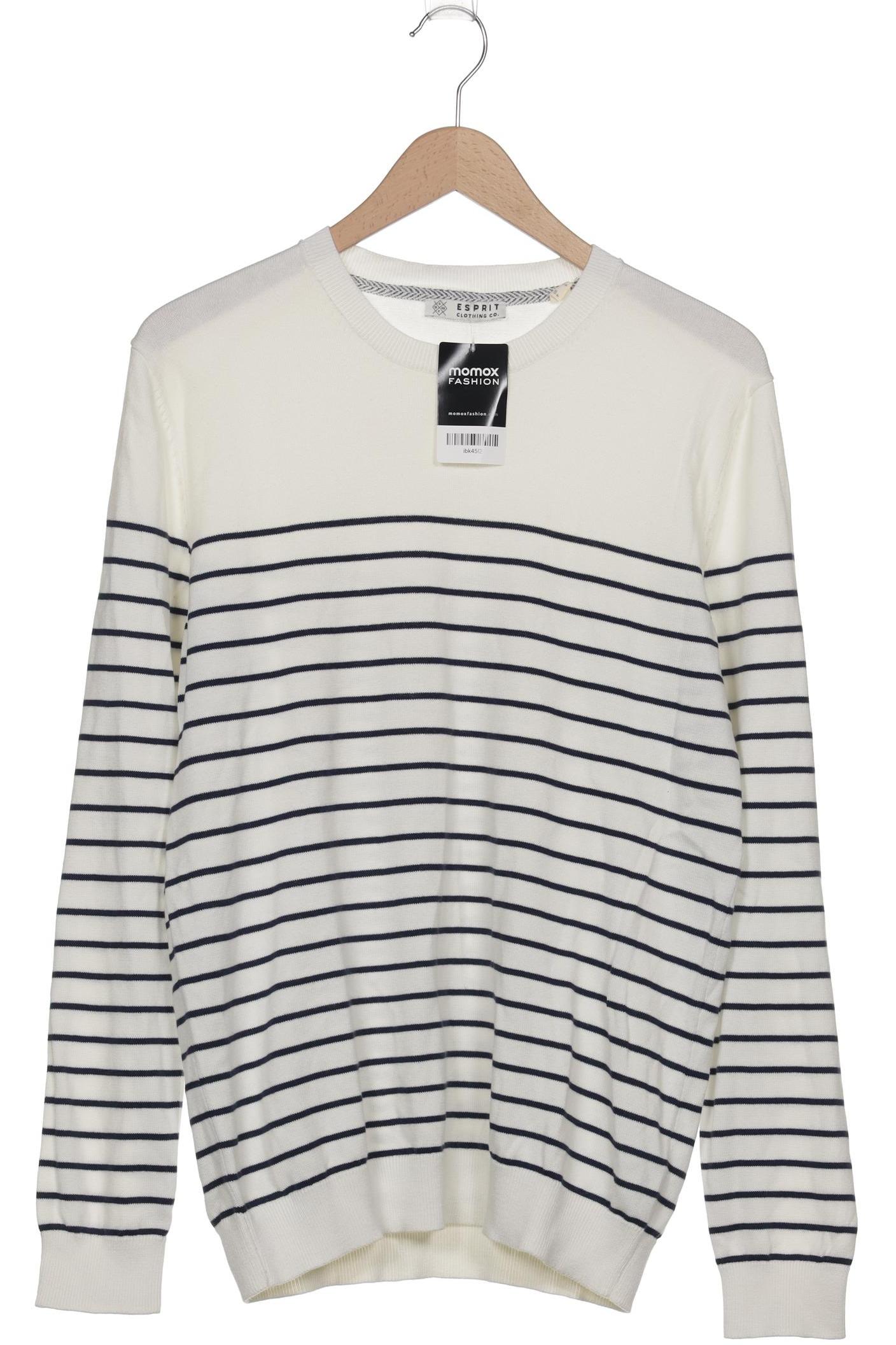 

Esprit Herren Pullover, weiß, Gr. 48
