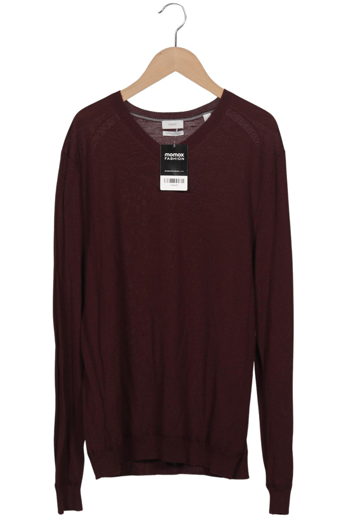 

Esprit Herren Pullover, bordeaux, Gr. 46