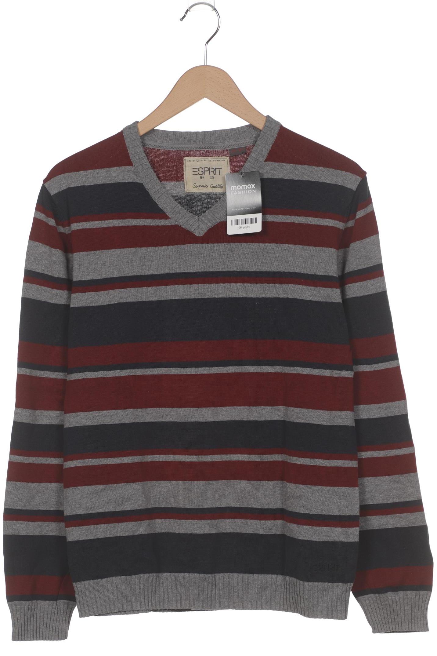 

Esprit Herren Pullover, bordeaux, Gr. 48