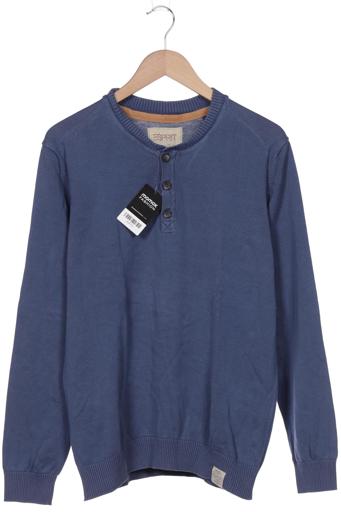 

Esprit Herren Pullover, blau, Gr. 52