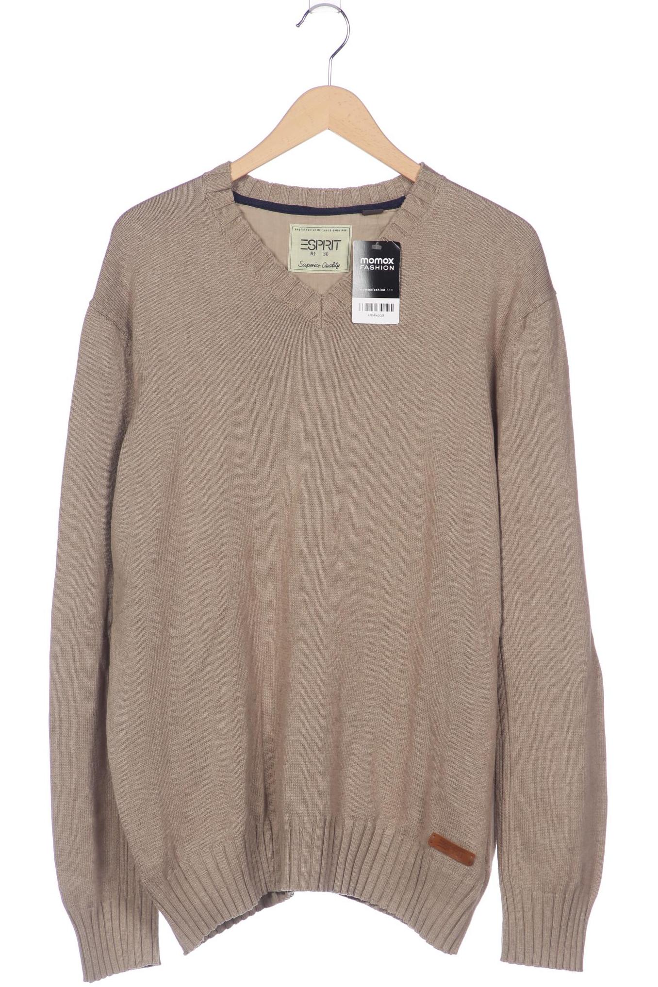 

Esprit Herren Pullover, beige, Gr. 56