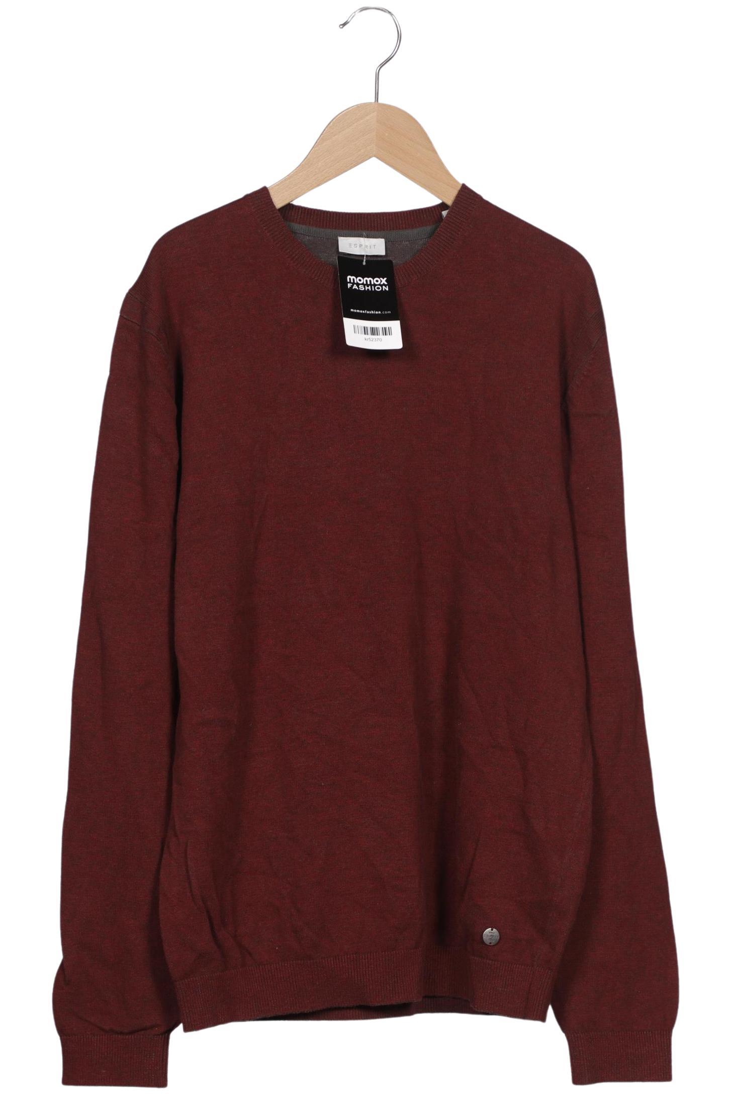 

Esprit Herren Pullover, bordeaux, Gr. 52