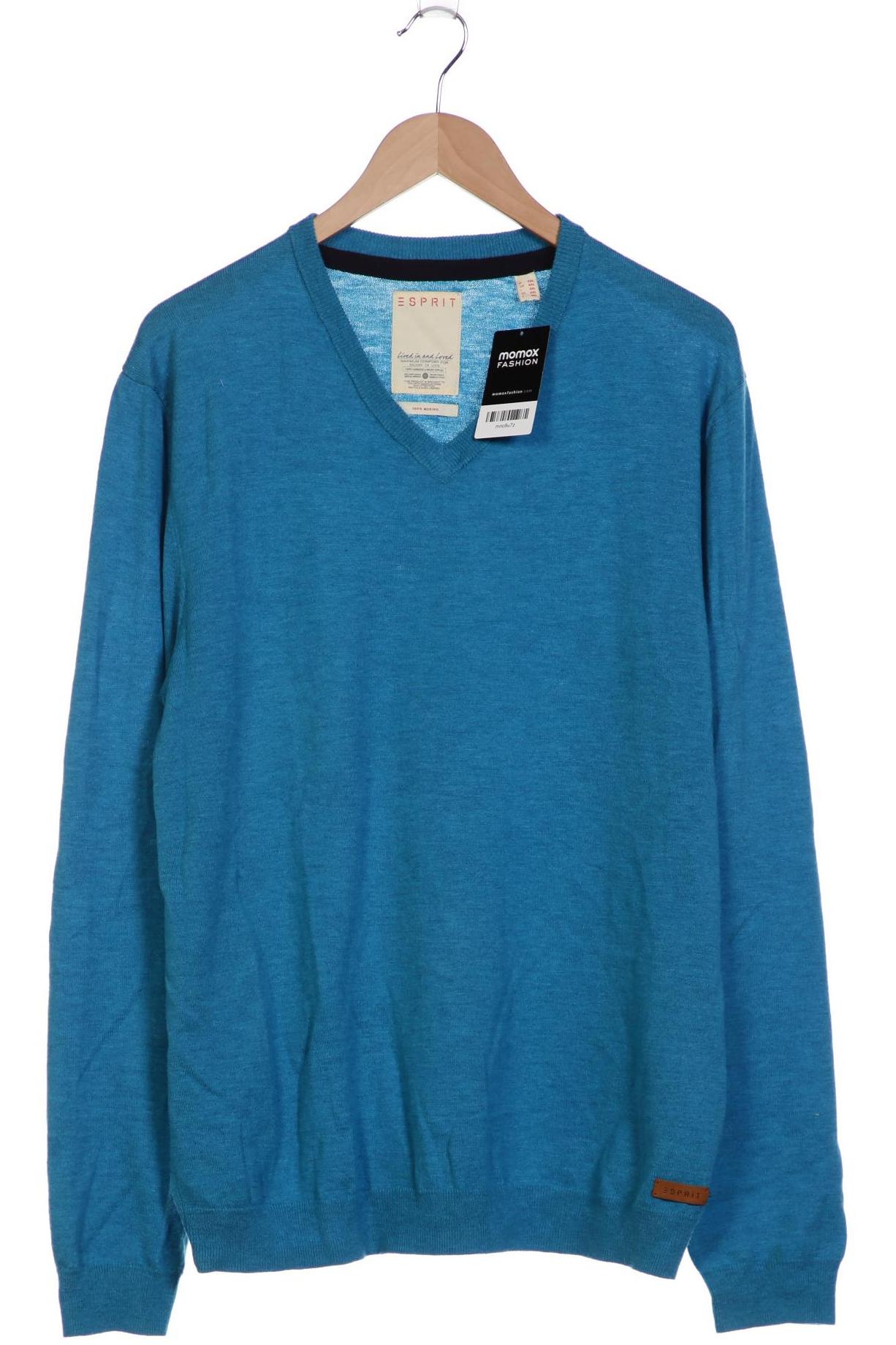 

Esprit Herren Pullover, blau, Gr. 56