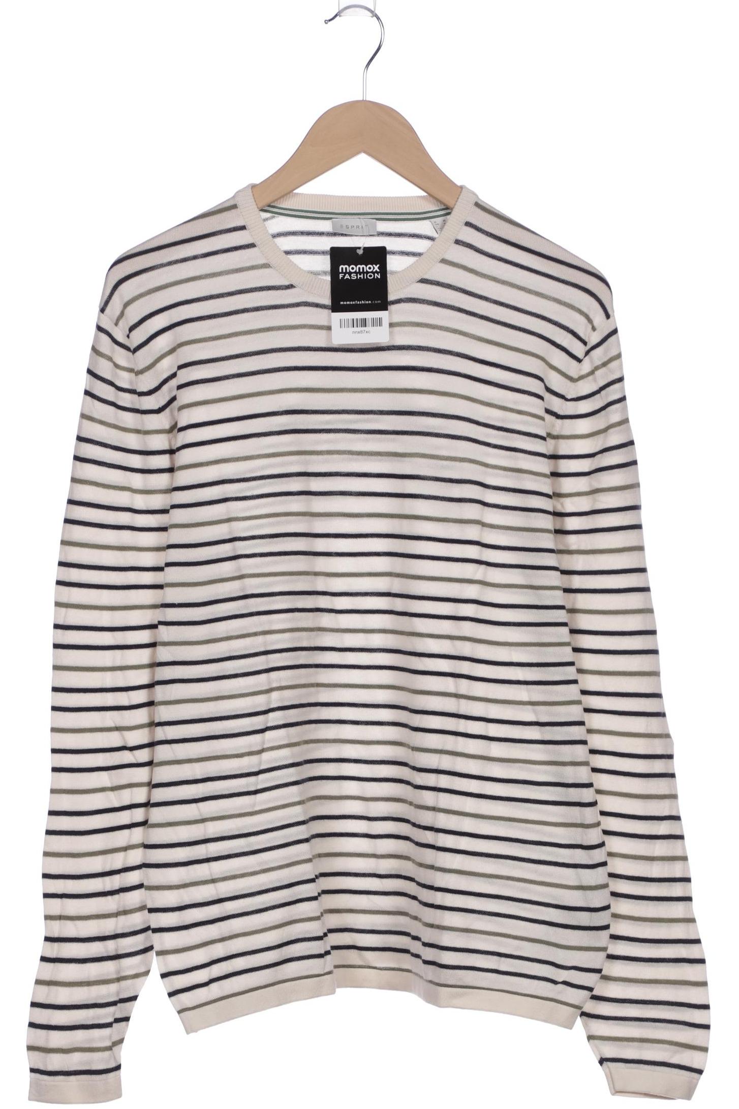 

Esprit Herren Pullover, weiß, Gr. 54