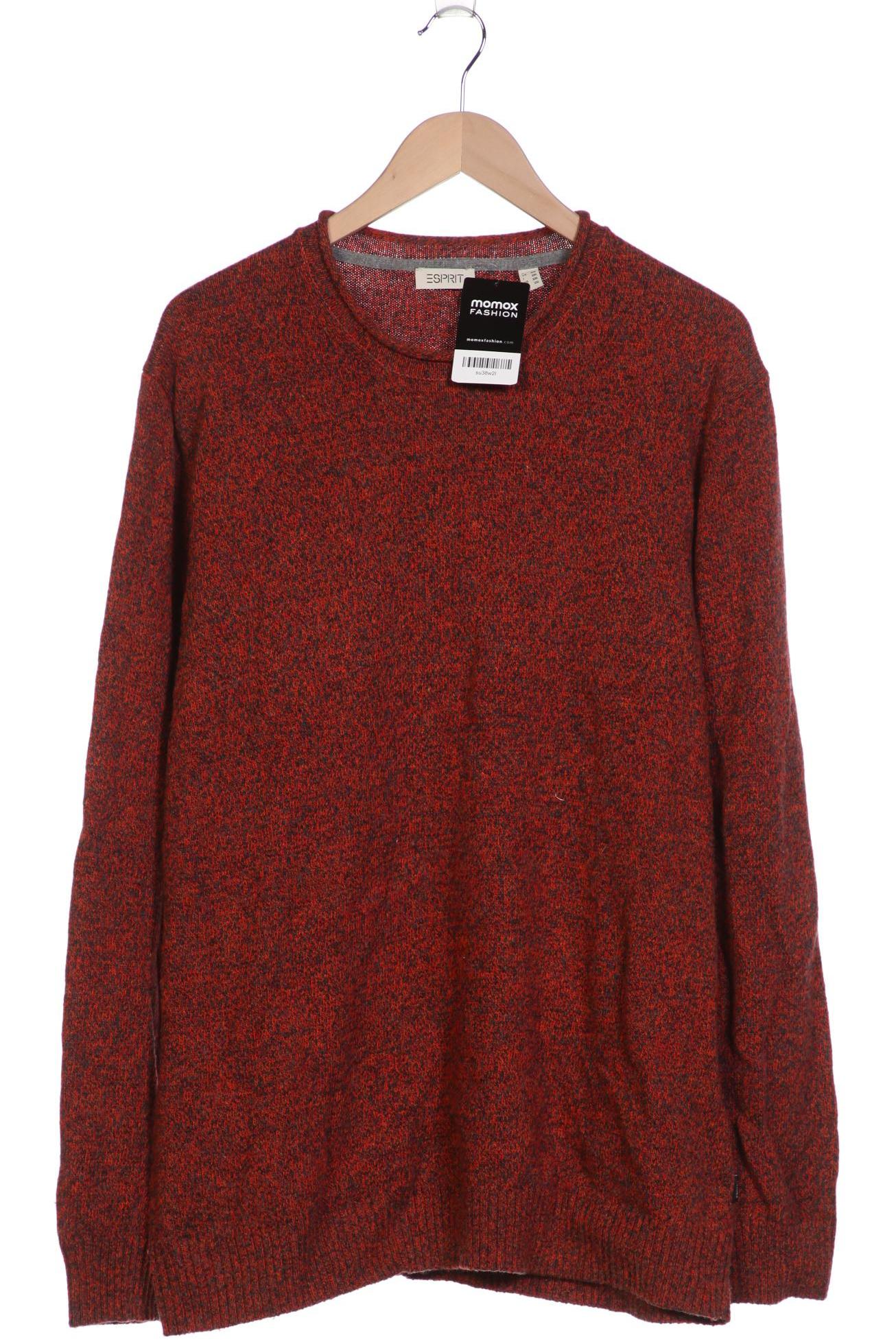 

Esprit Herren Pullover, orange, Gr. 56