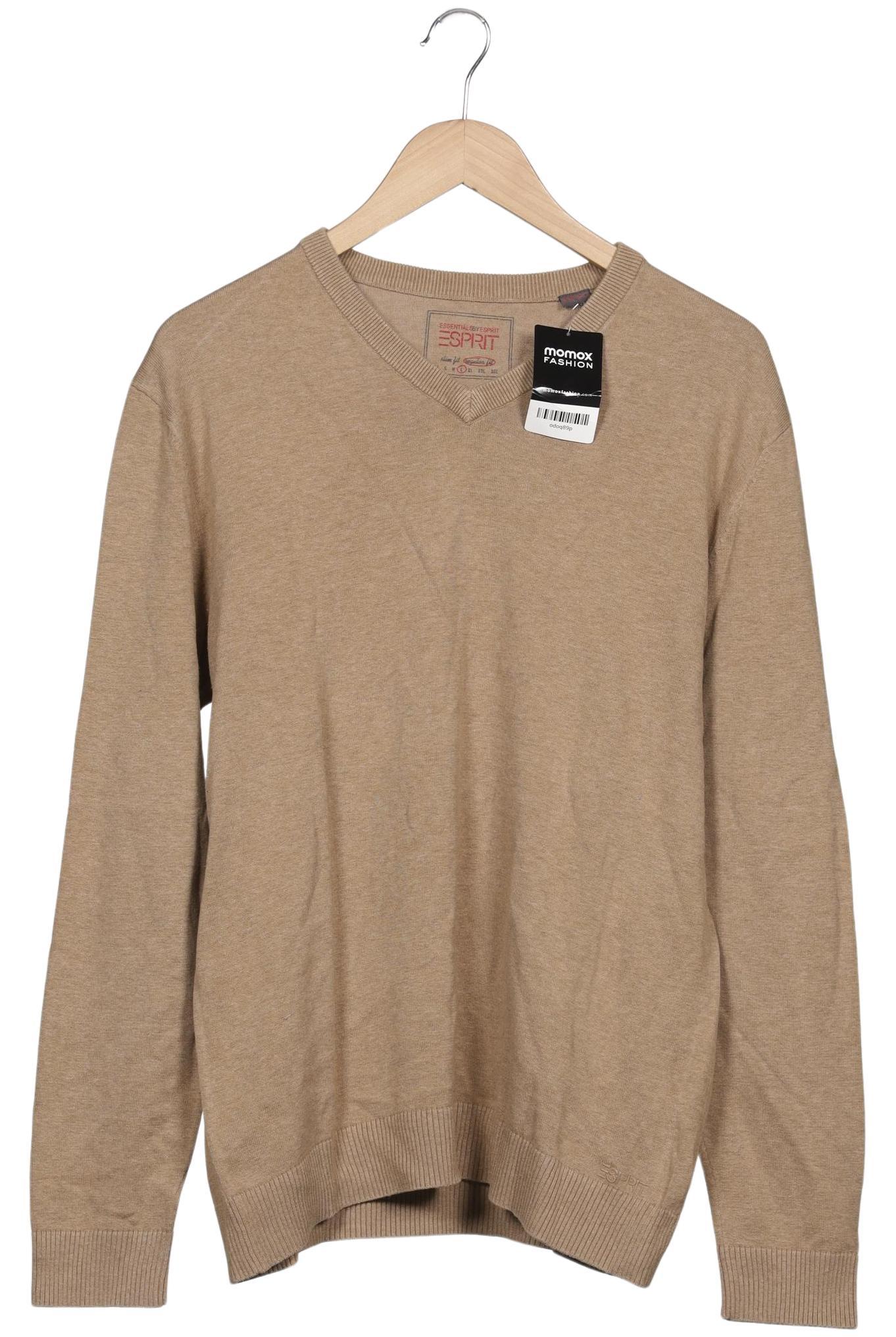

Esprit Herren Pullover, beige, Gr. 52