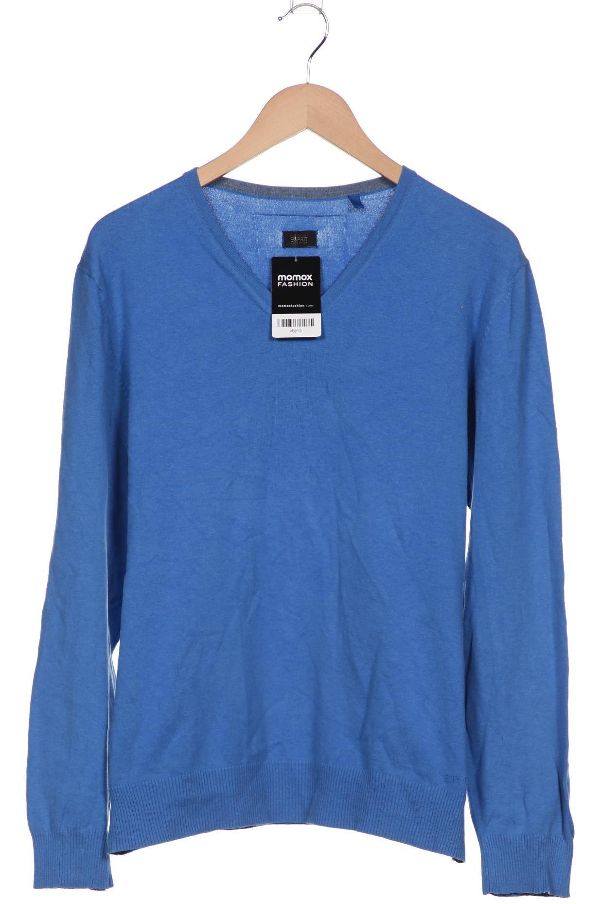 

Esprit Herren Pullover, blau, Gr. 58
