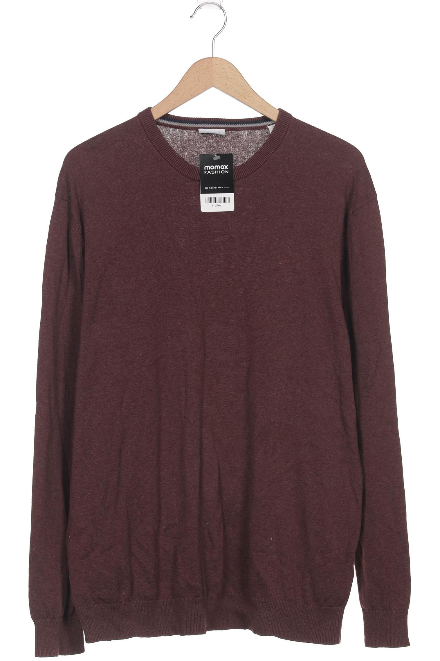 

Esprit Herren Pullover, bordeaux, Gr. 56