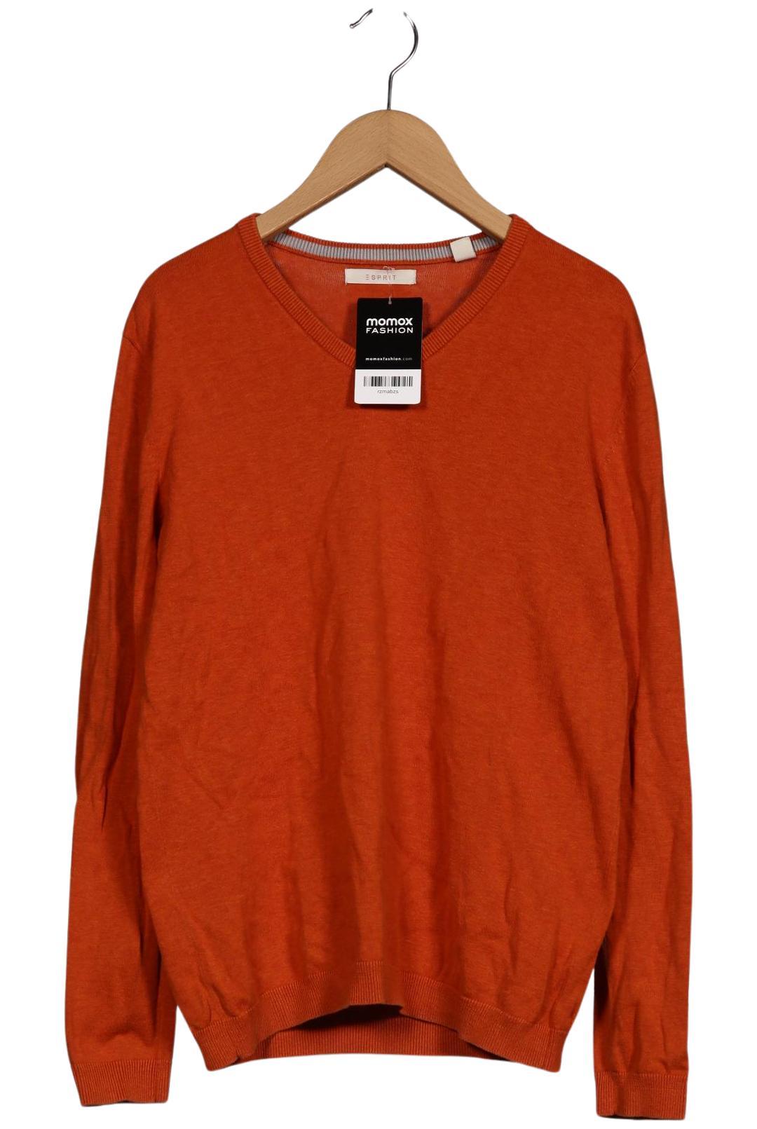 

Esprit Herren Pullover, orange, Gr. 46