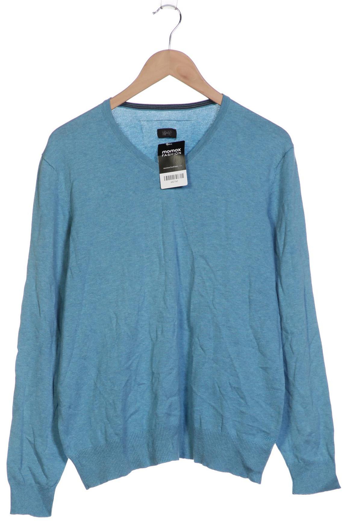 

Esprit Herren Pullover, blau, Gr. 52