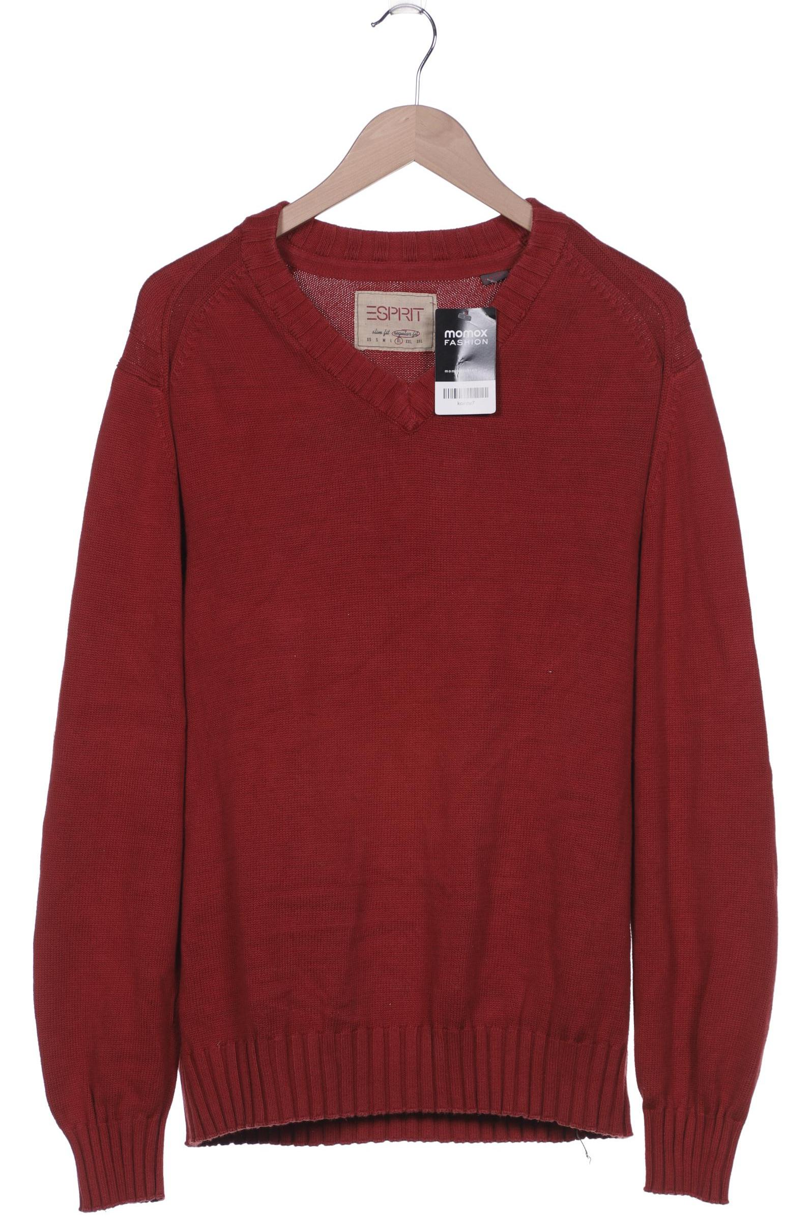 

Esprit Herren Pullover, rot, Gr. 54