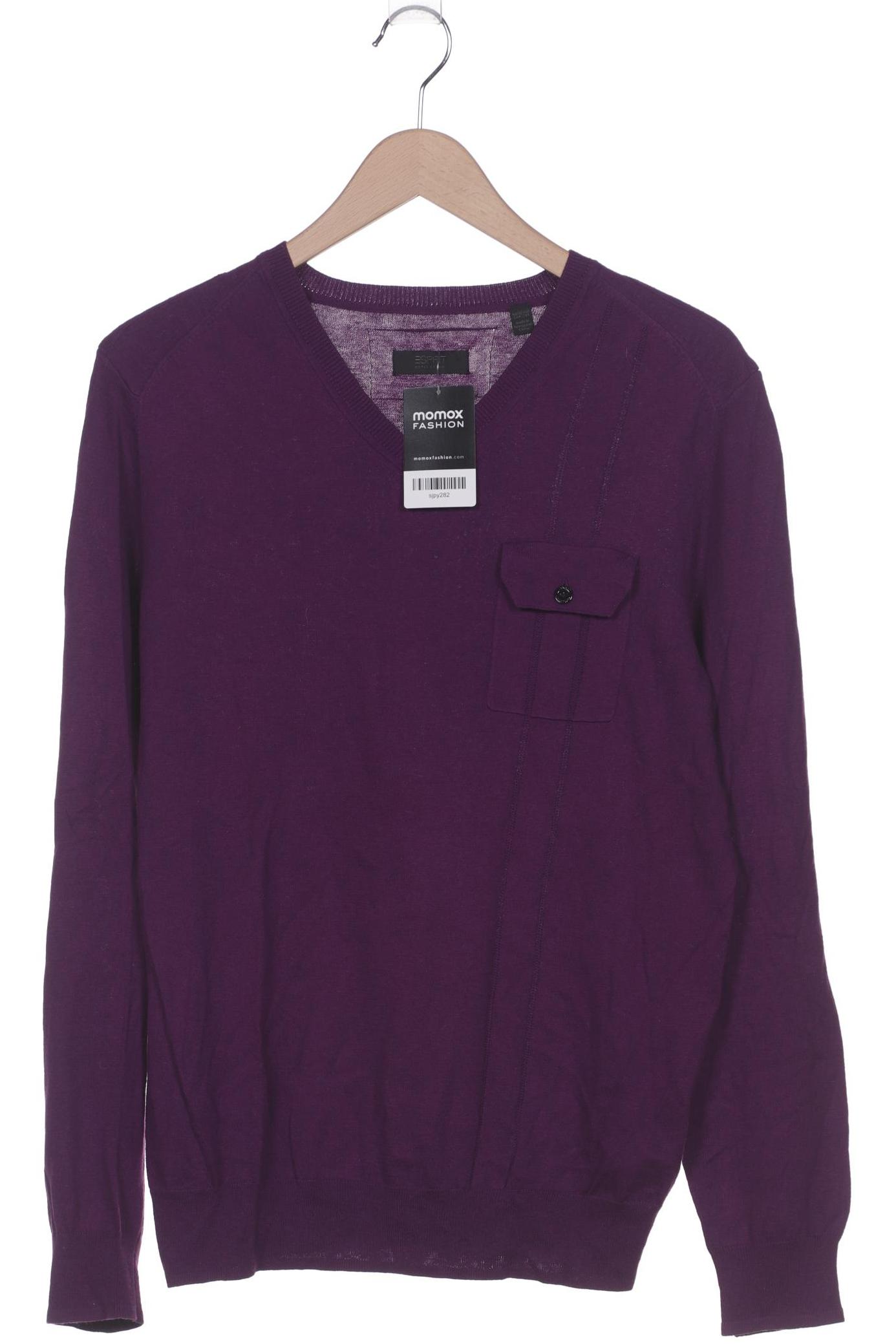 

Esprit Herren Pullover, flieder, Gr. 52