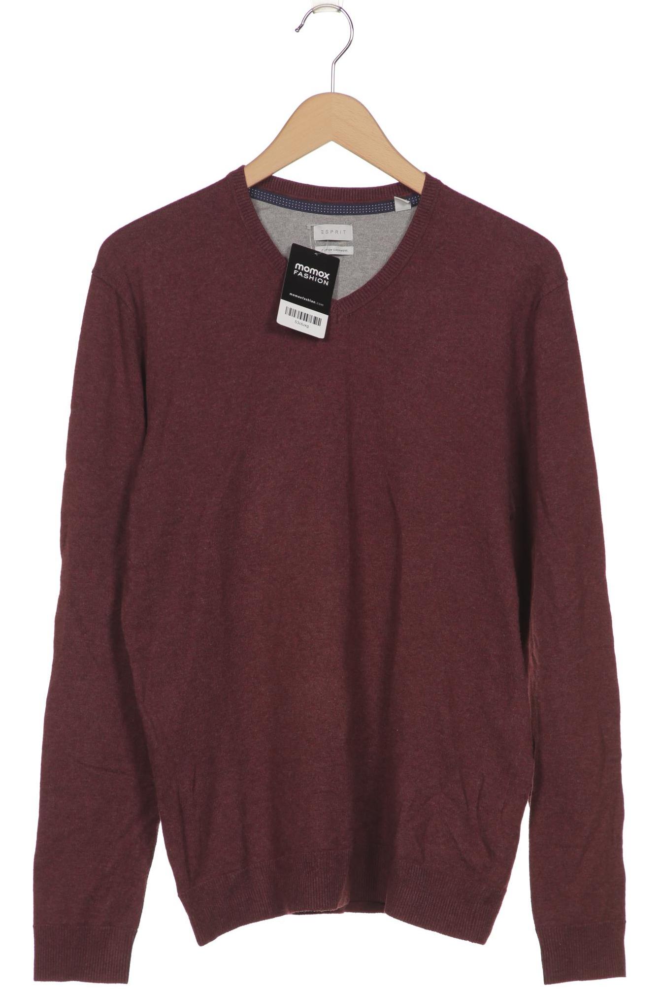 

Esprit Herren Pullover, bordeaux, Gr. 48