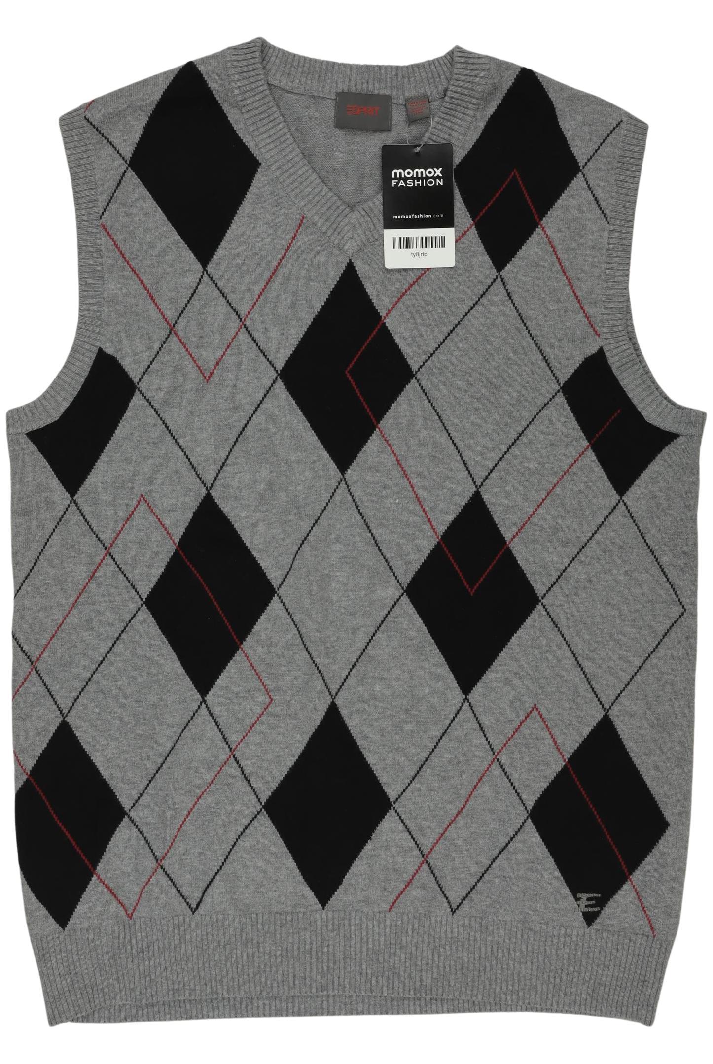 

Esprit Herren Pullover, grau, Gr. 48