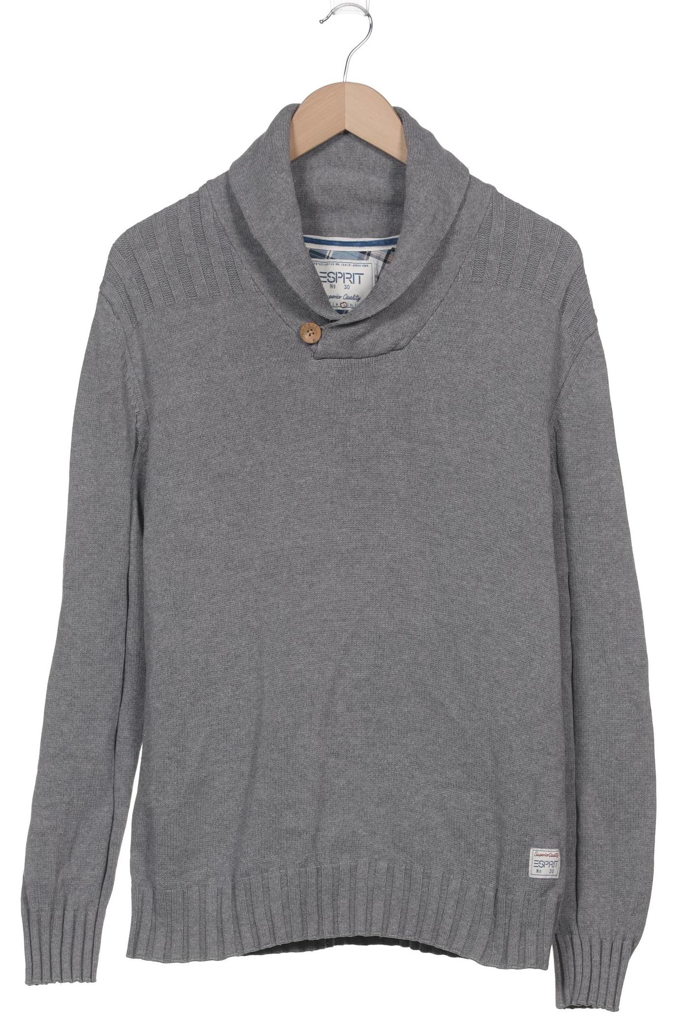 

Esprit Herren Pullover, grau, Gr. 52