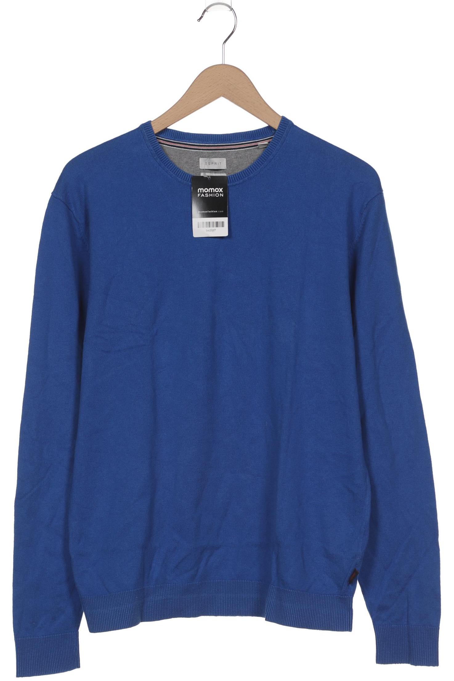 

Esprit Herren Pullover, blau, Gr. 52