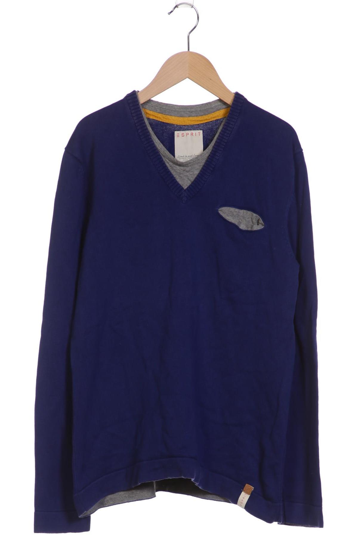 

Esprit Herren Pullover, marineblau, Gr. 48
