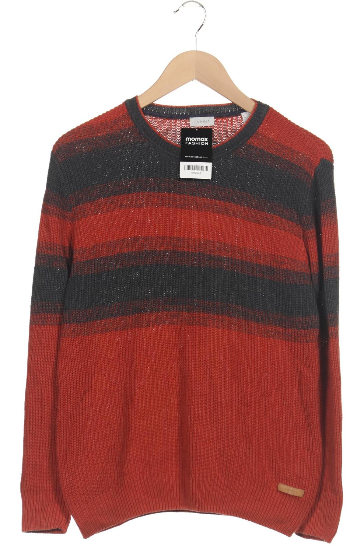 

Esprit Herren Pullover, orange, Gr. 46