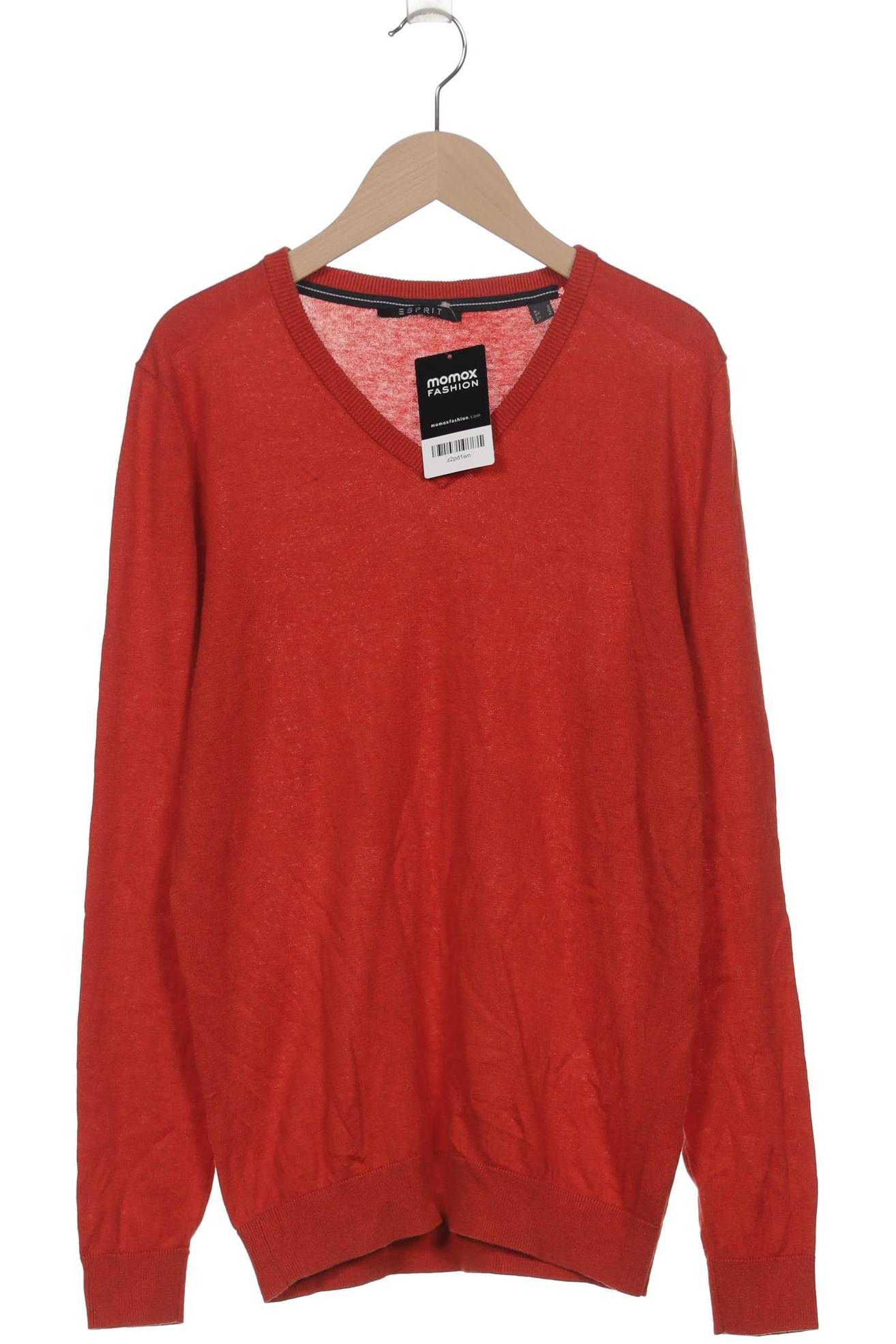 

Esprit Herren Pullover, orange, Gr. 46