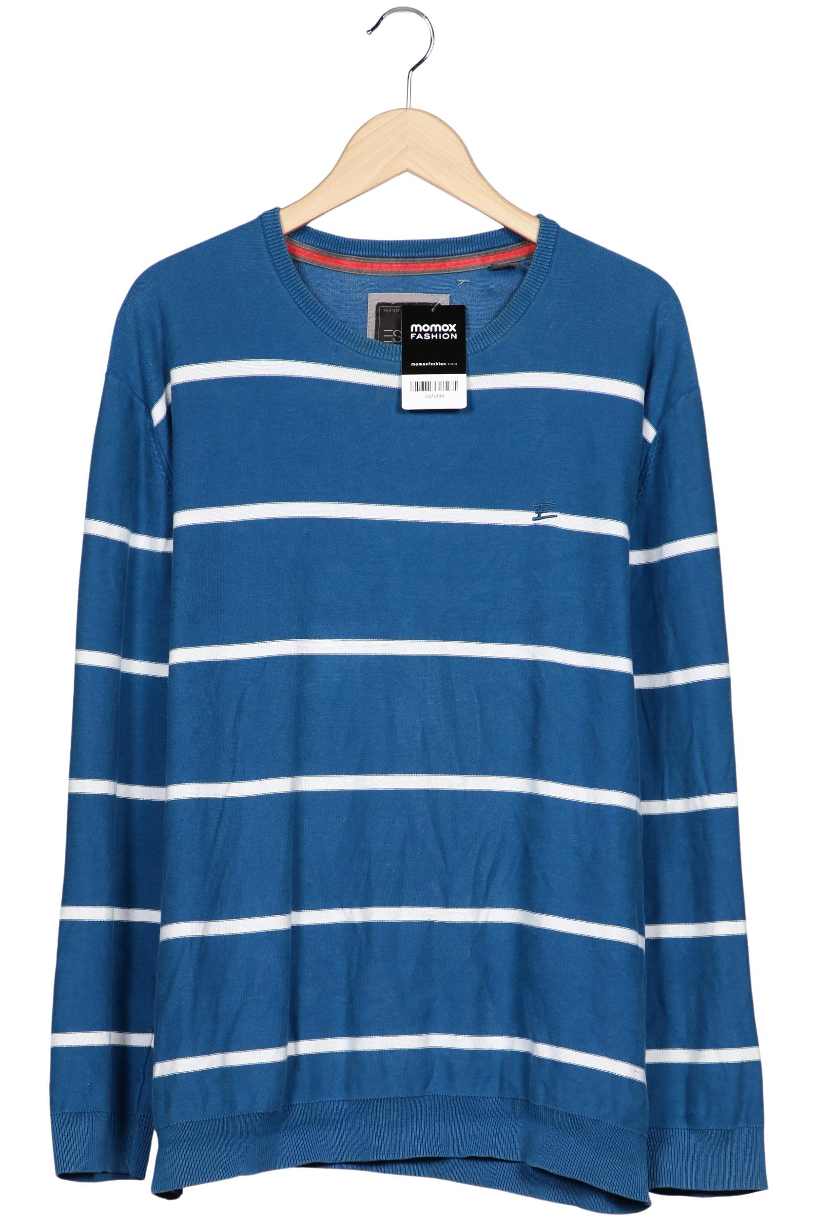 

Esprit Herren Pullover, blau, Gr. 56