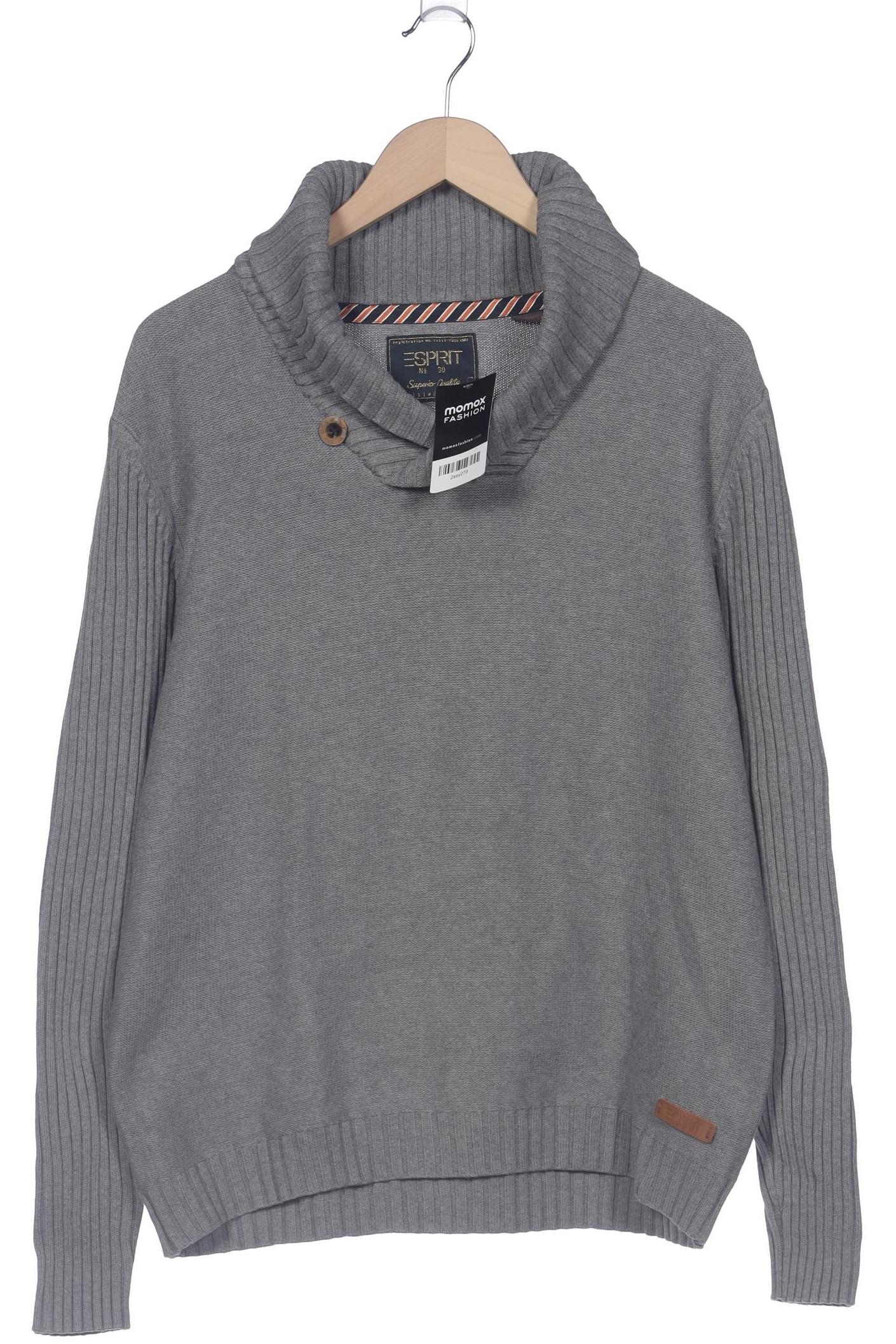 

Esprit Herren Pullover, grau, Gr. 52