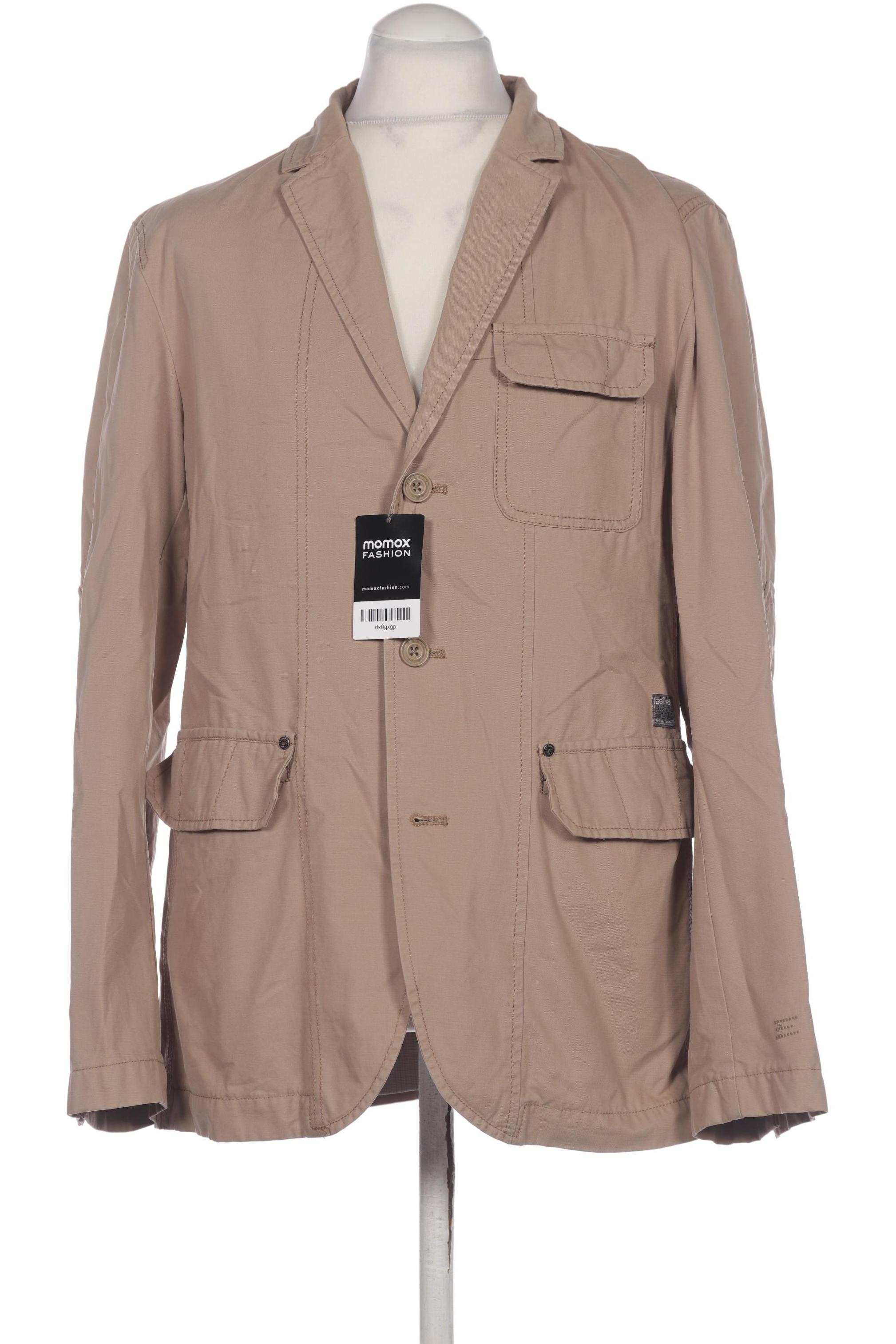 

Esprit Herren Sakko, beige, Gr. 52