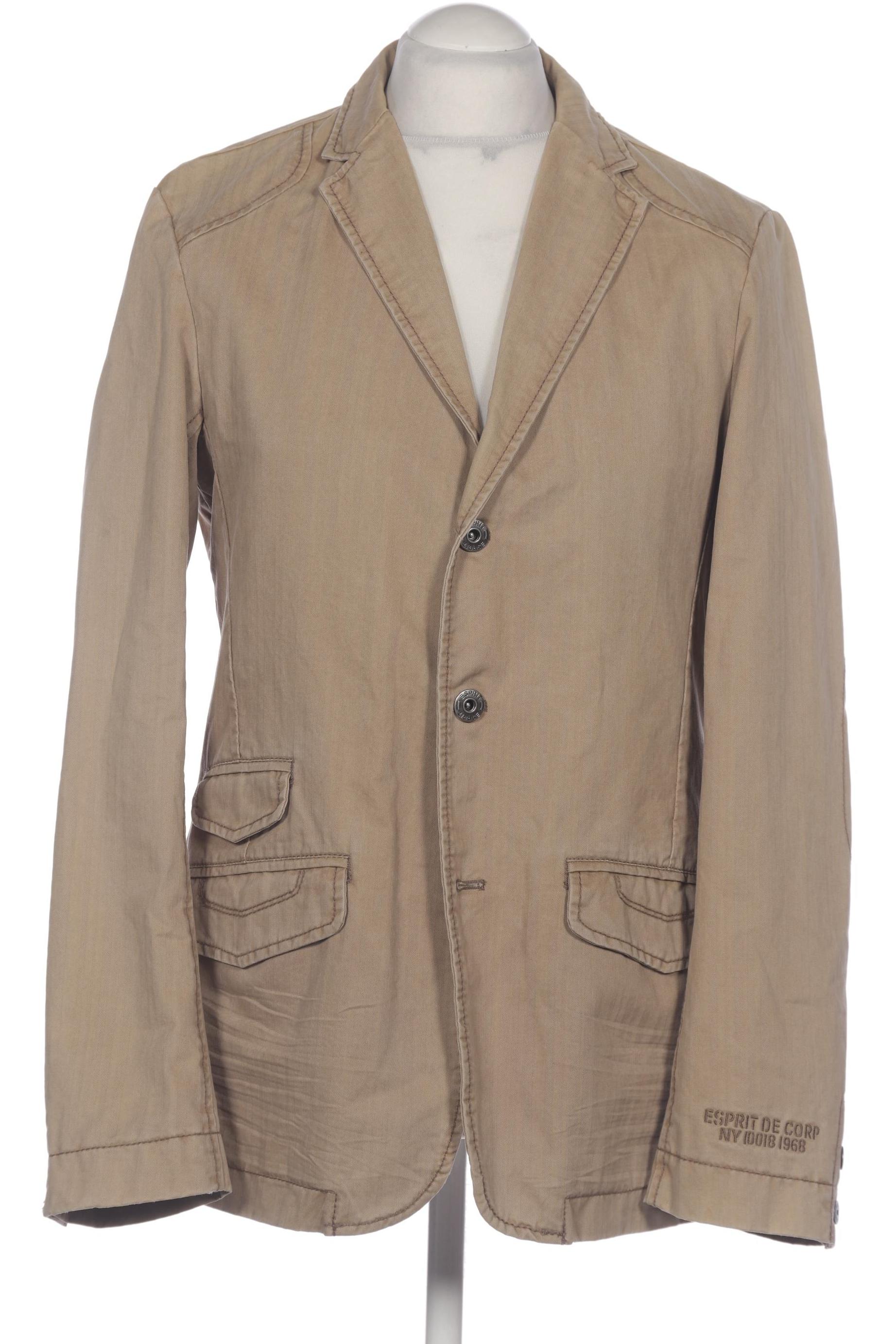 

Esprit Herren Sakko, beige, Gr. 48