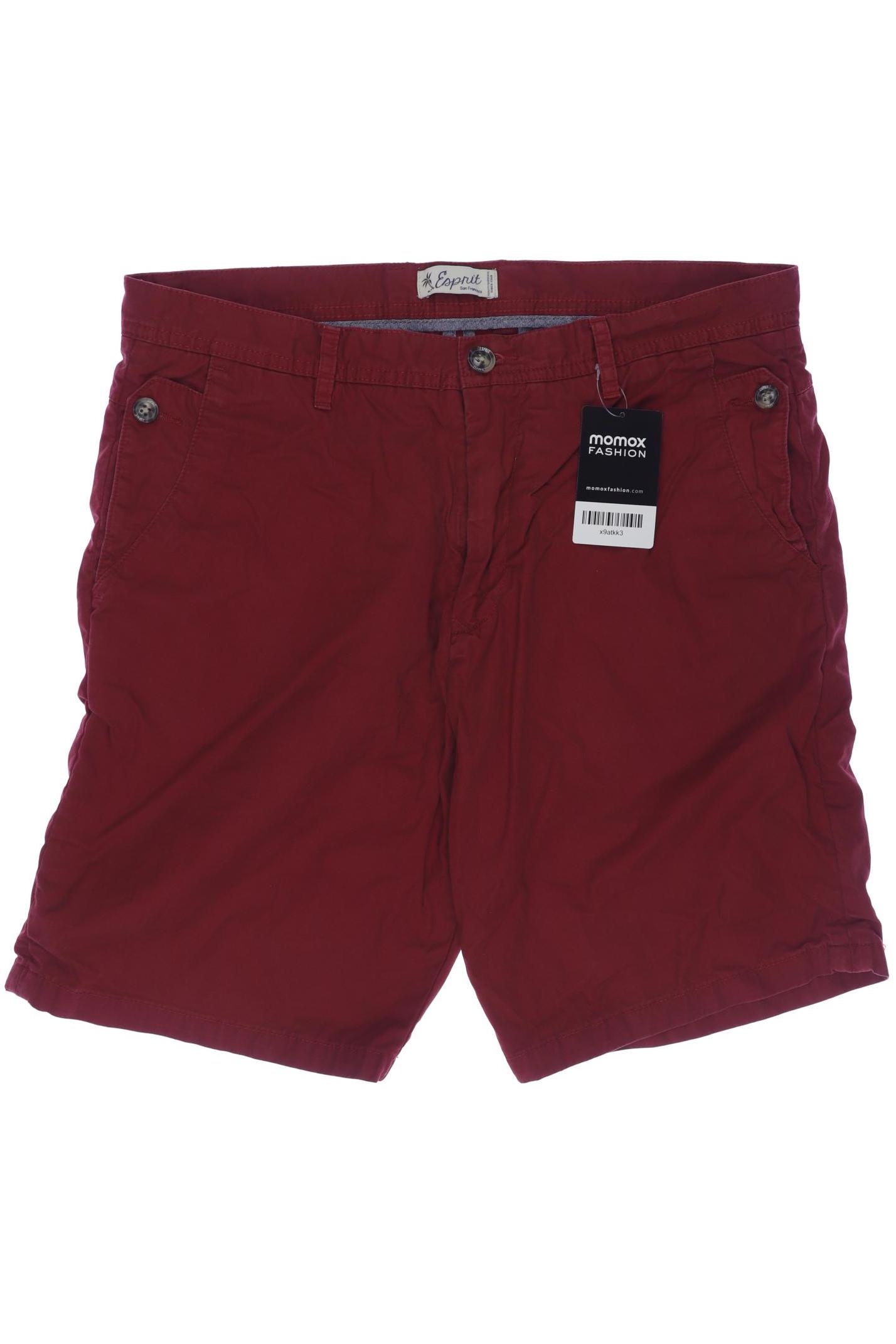 

Esprit Herren Shorts, bordeaux, Gr. 31