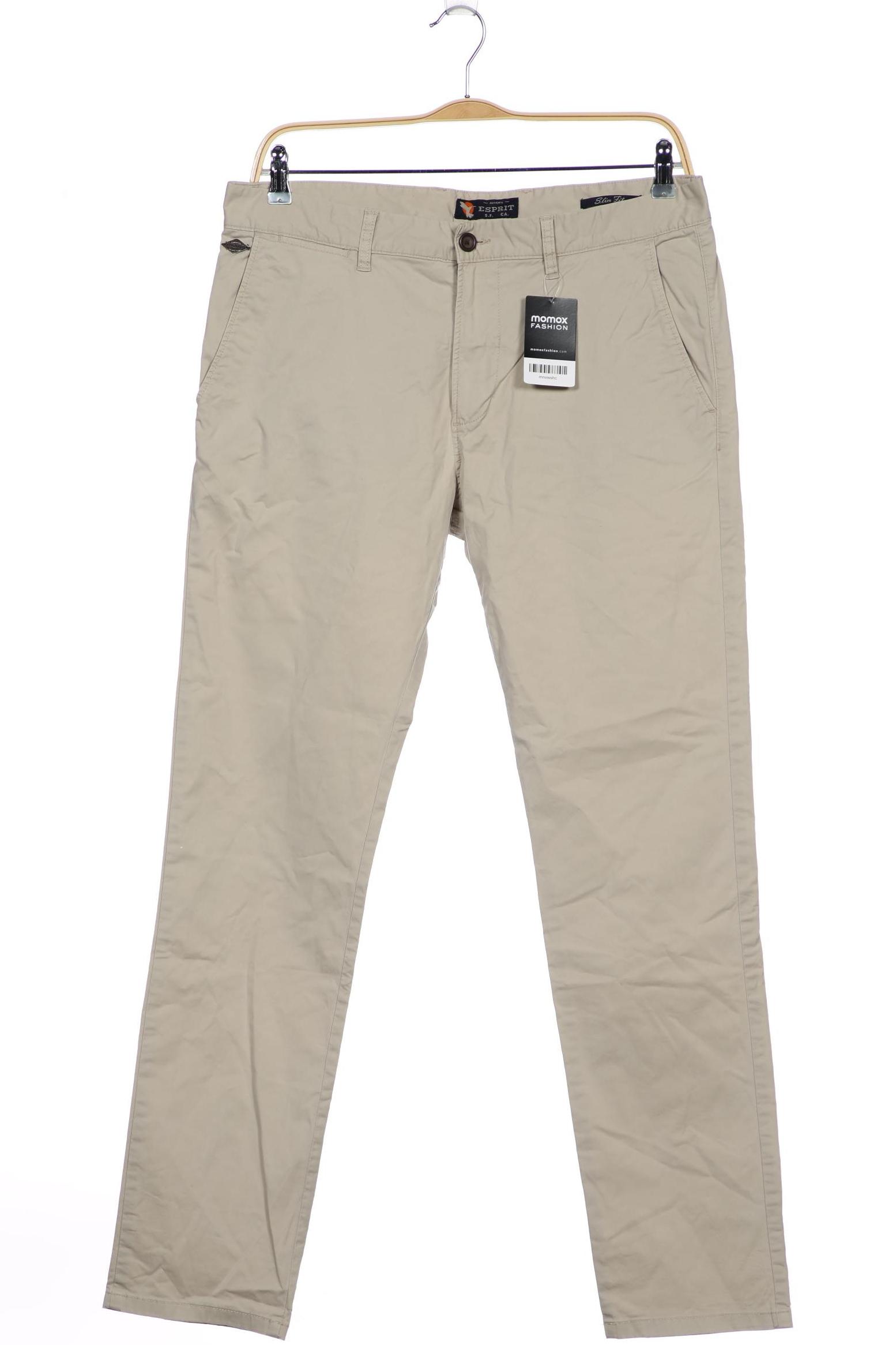 

Esprit Herren Stoffhose, beige, Gr. 33