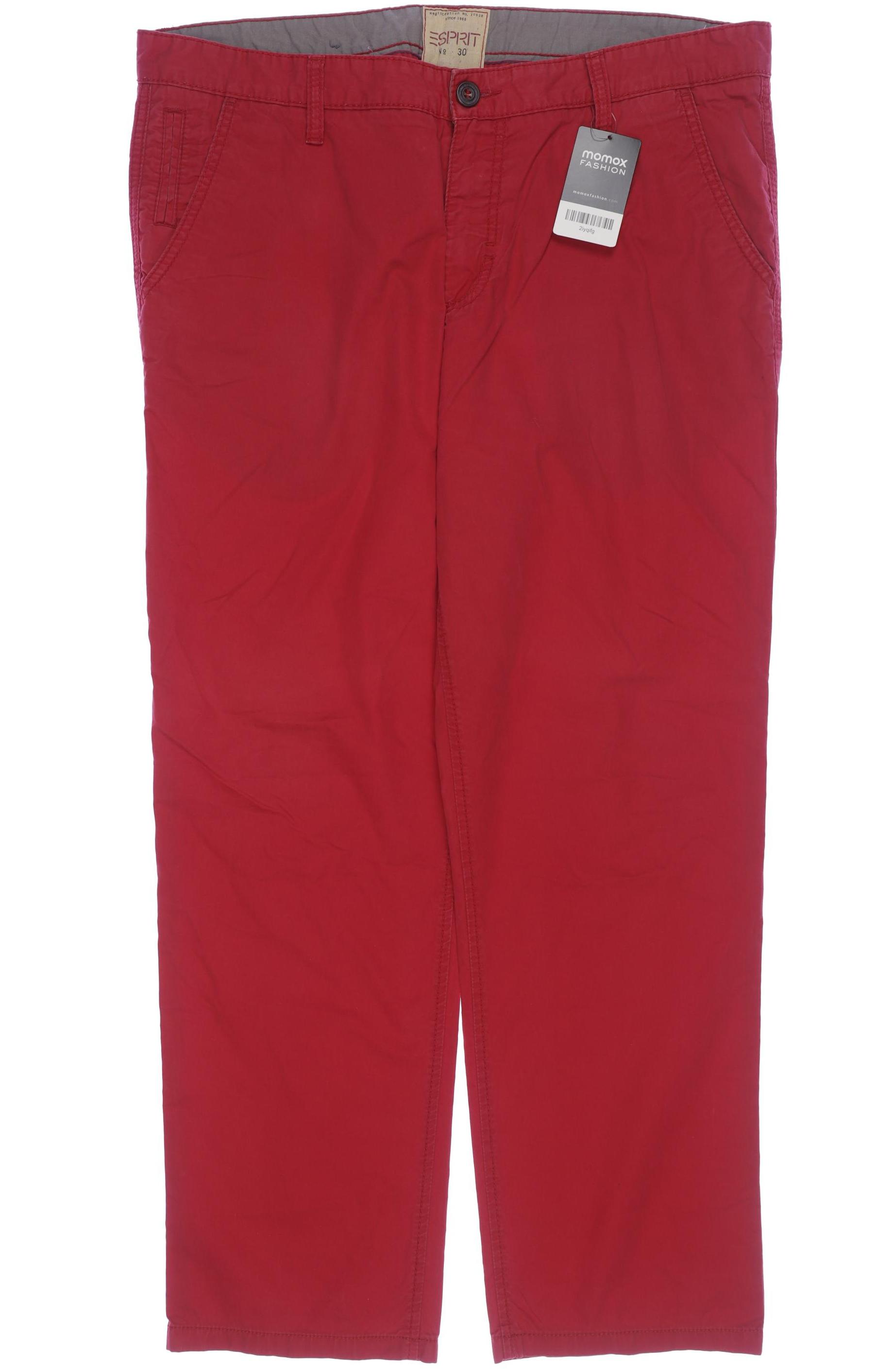 

Esprit Herren Stoffhose, rot, Gr. 36