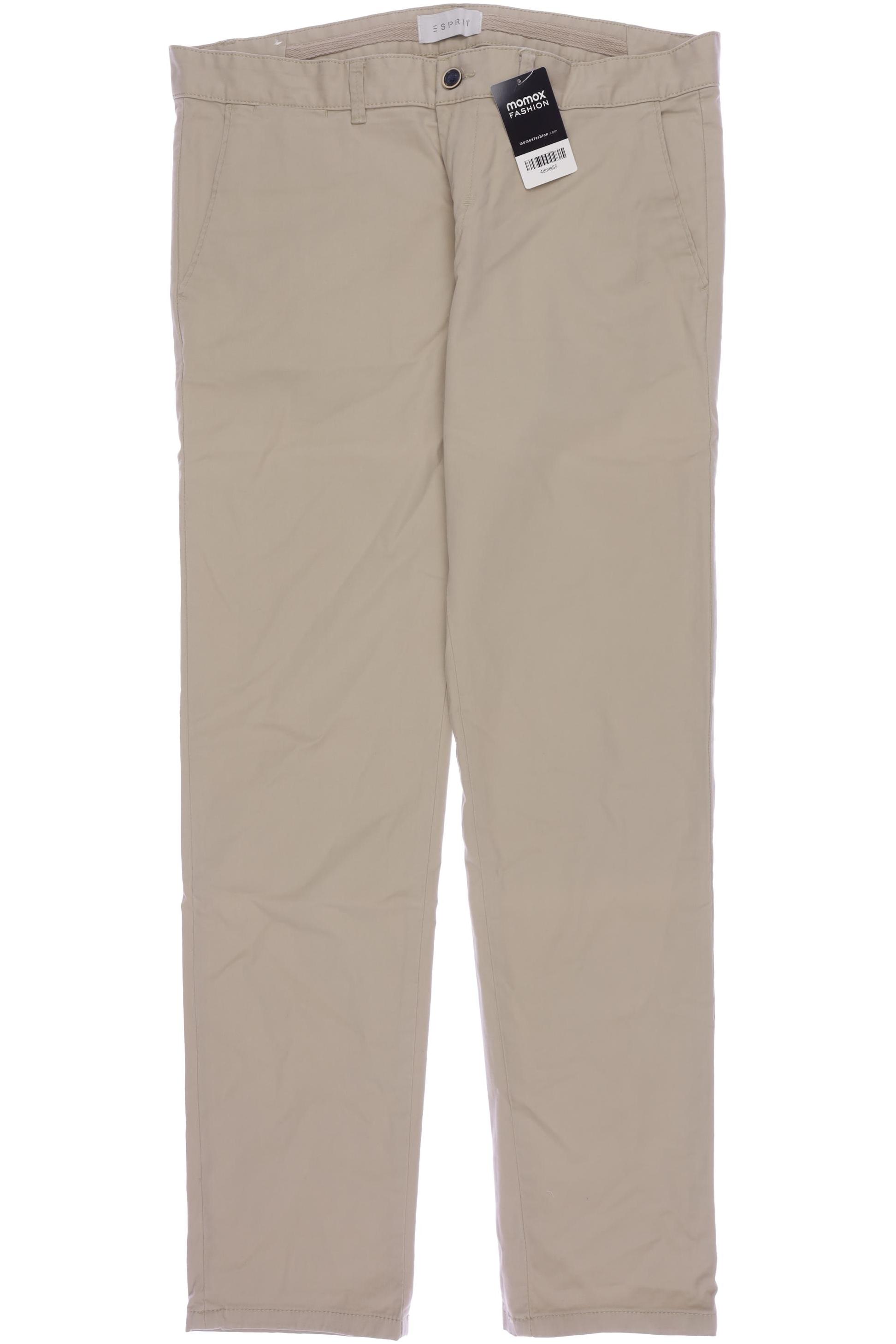 

Esprit Herren Stoffhose, beige, Gr. 34