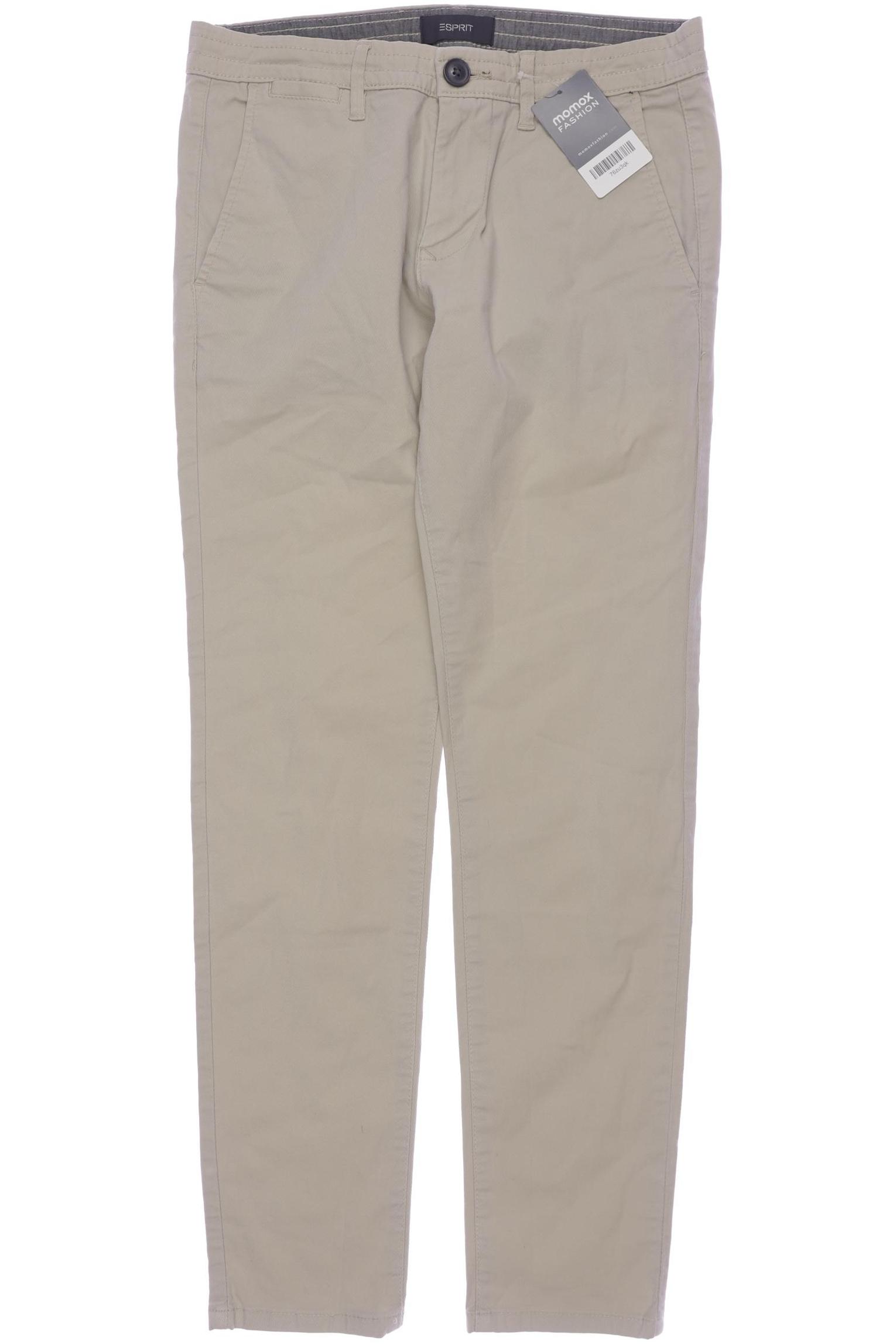 

Esprit Herren Stoffhose, beige, Gr. 28