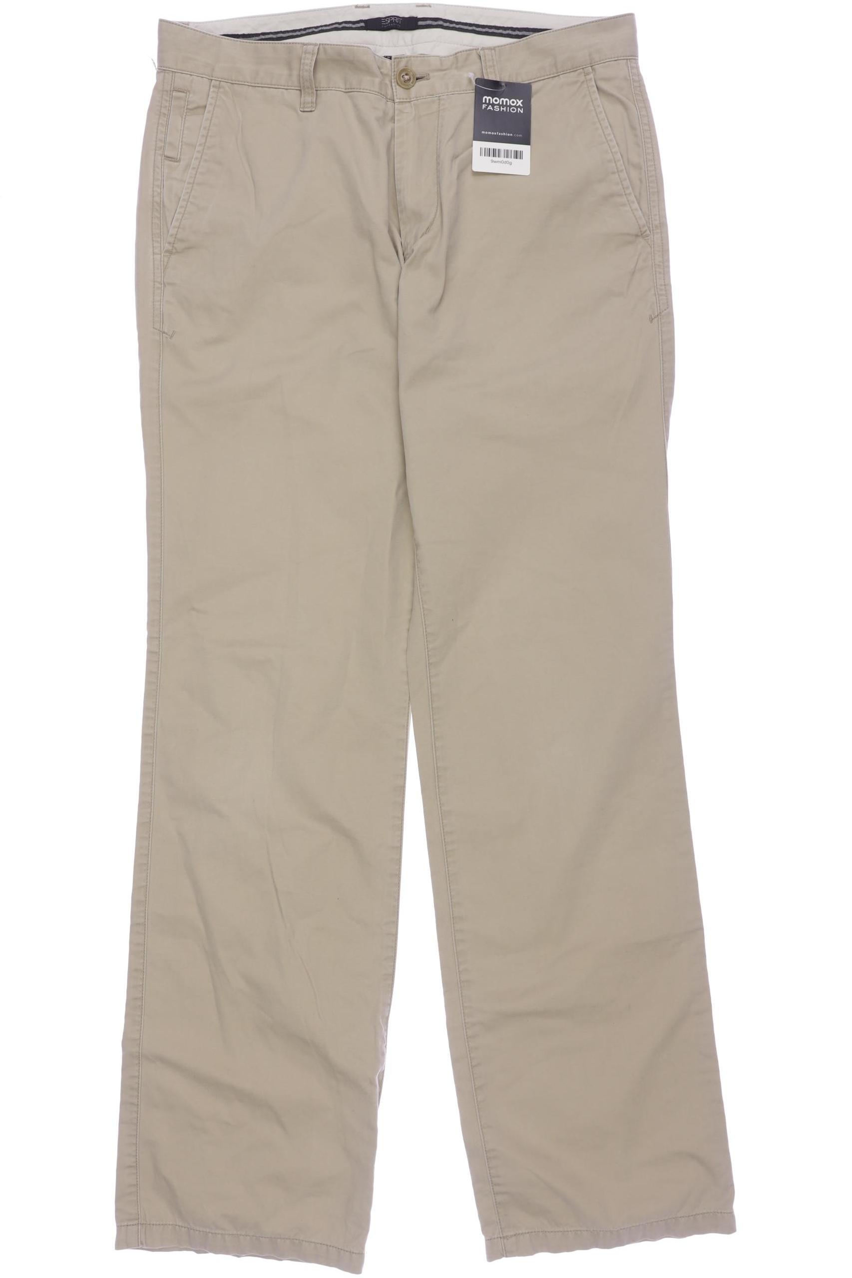 

Esprit Herren Stoffhose, beige, Gr. 32